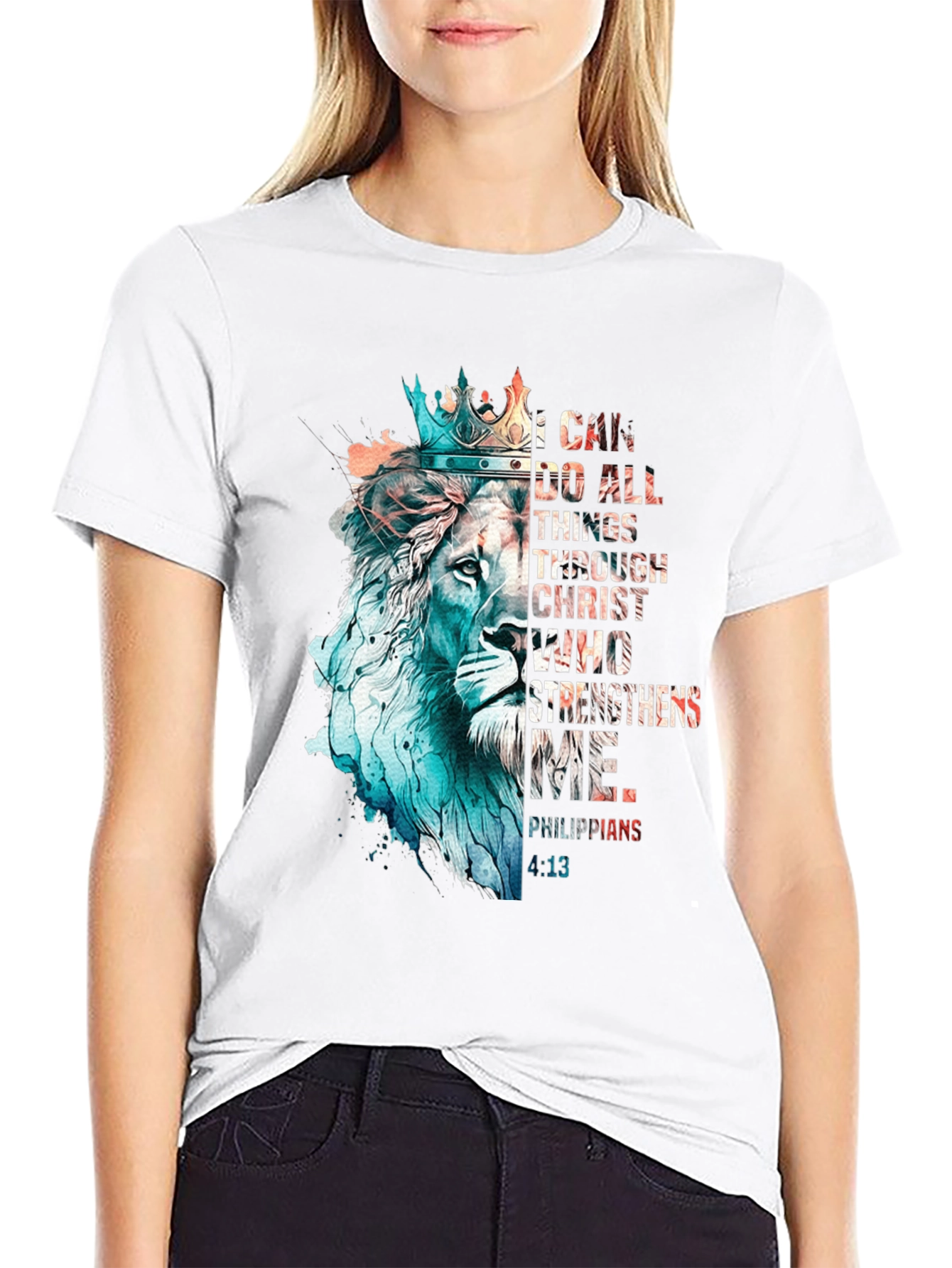 Lion King Christian T-Shirt - Faith Inspired Apparel