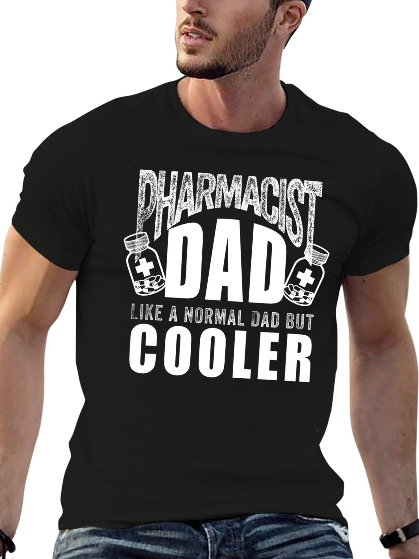 Pharmacist Dad T-Shirt - Funny Cool Dad Tee