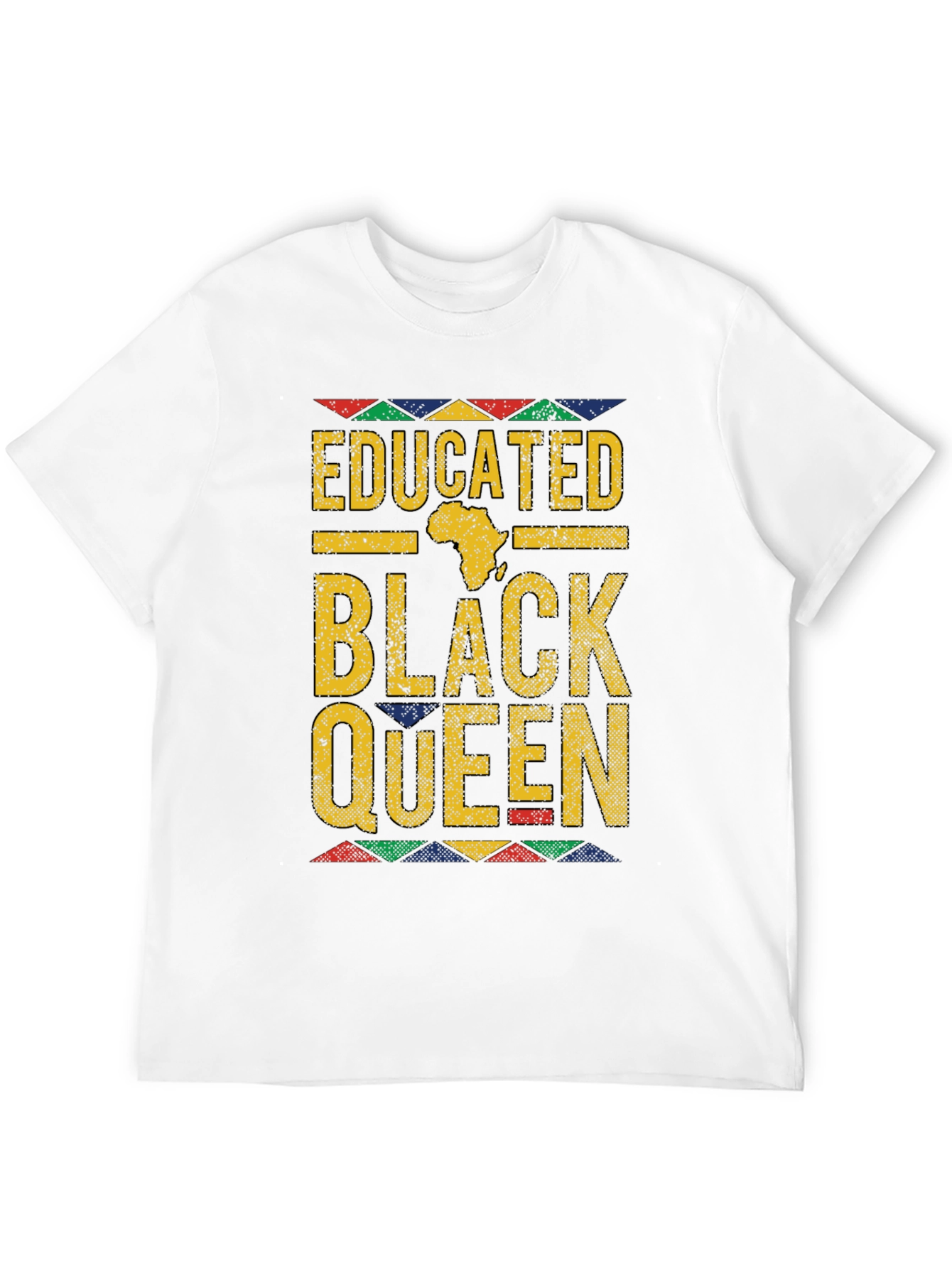 Educated Black Queen T-Shirt - Empowering Apparel