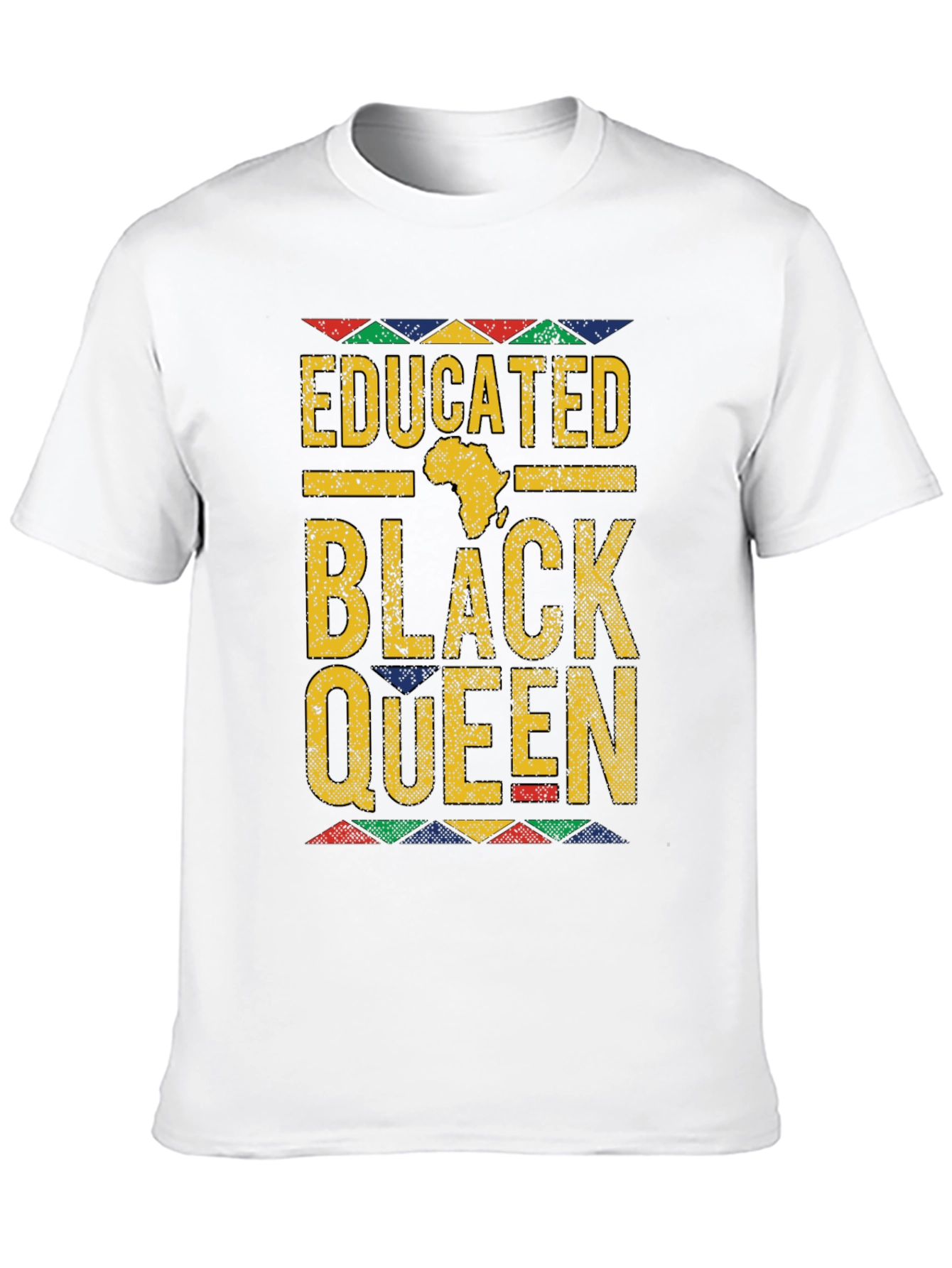 Educated Black Queen T-Shirt - Empowering Apparel
