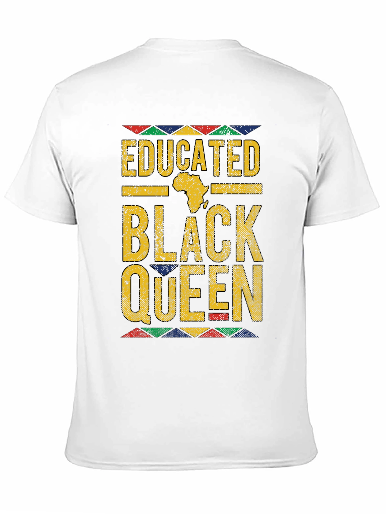 Educated Black Queen T-Shirt - Empowering Apparel