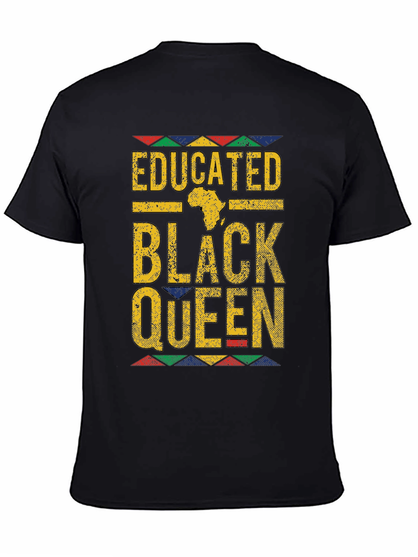 Educated Black Queen T-Shirt - Empowering Apparel