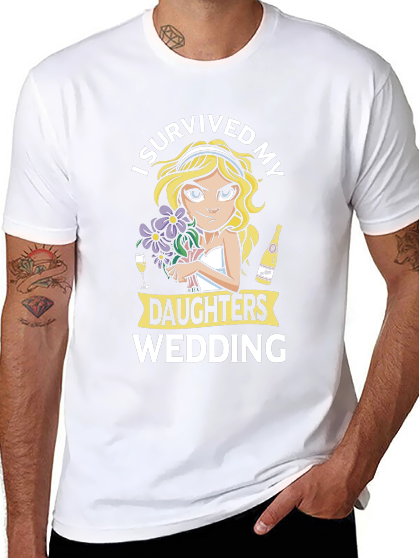 I Survived My Daughters Wedding T-Shirt
