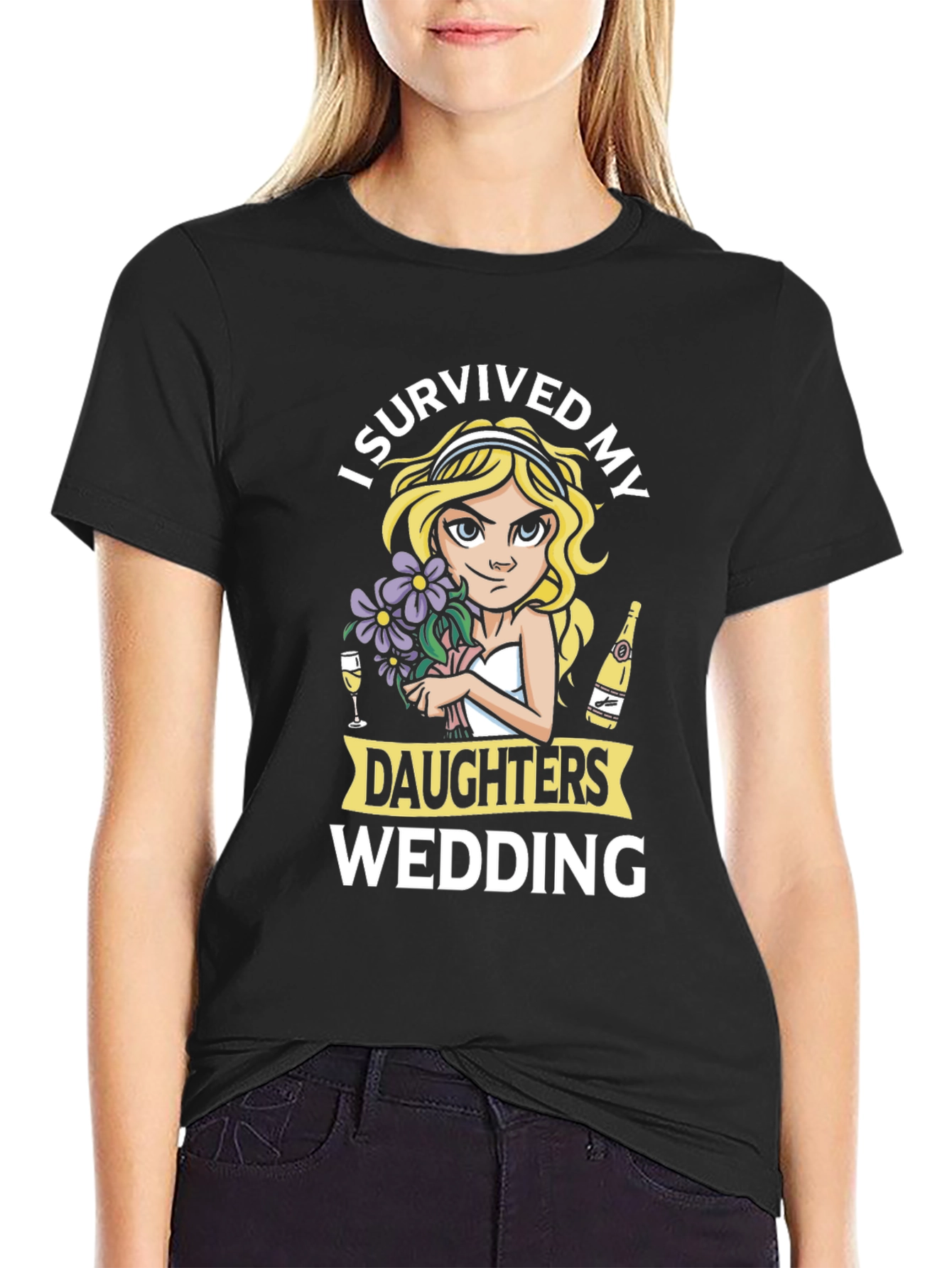 I Survived My Daughters Wedding T-Shirt