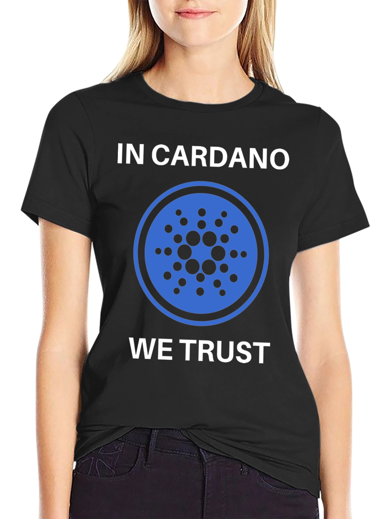 In Cardano We Trust Black T-Shirt