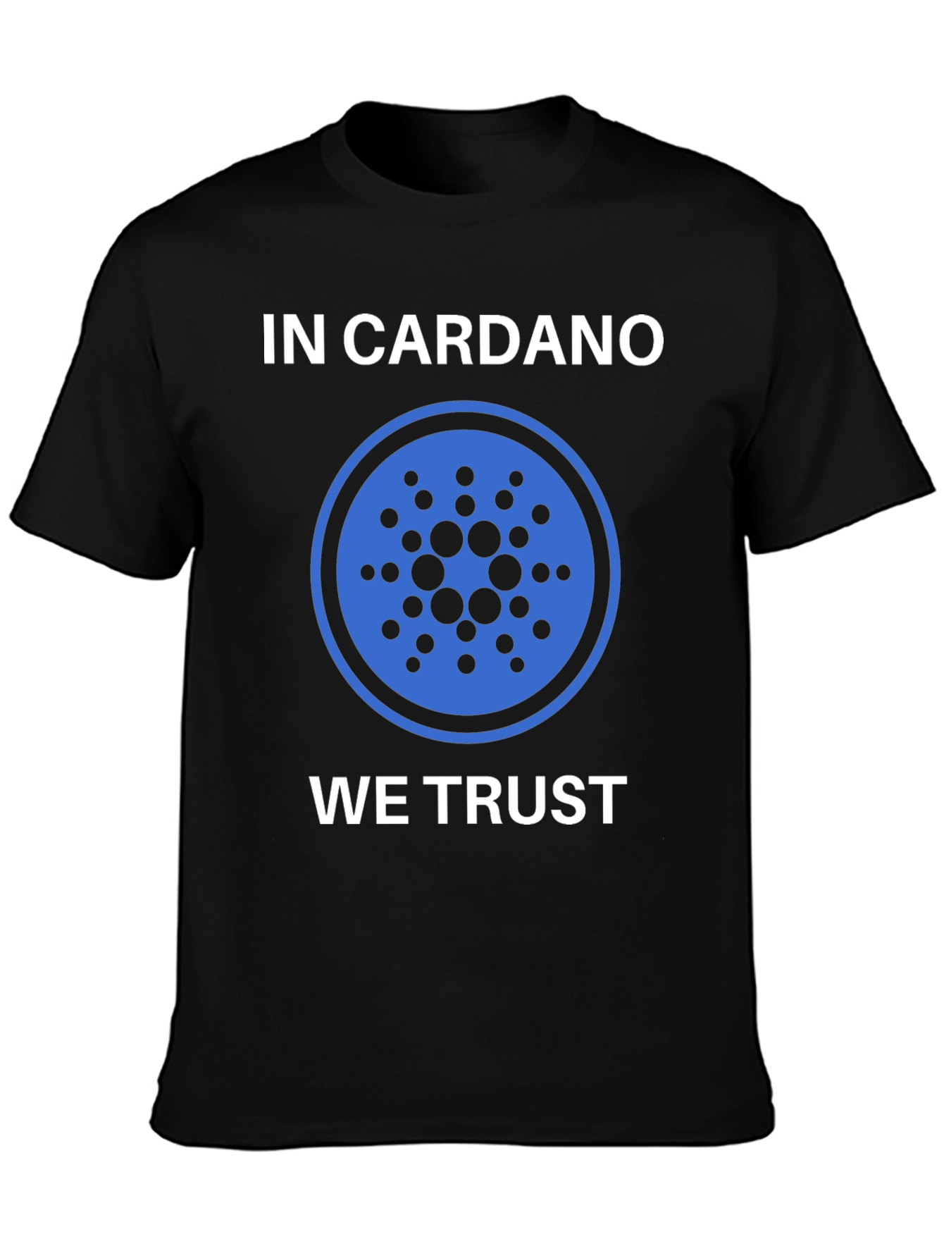 In Cardano We Trust Black T-Shirt
