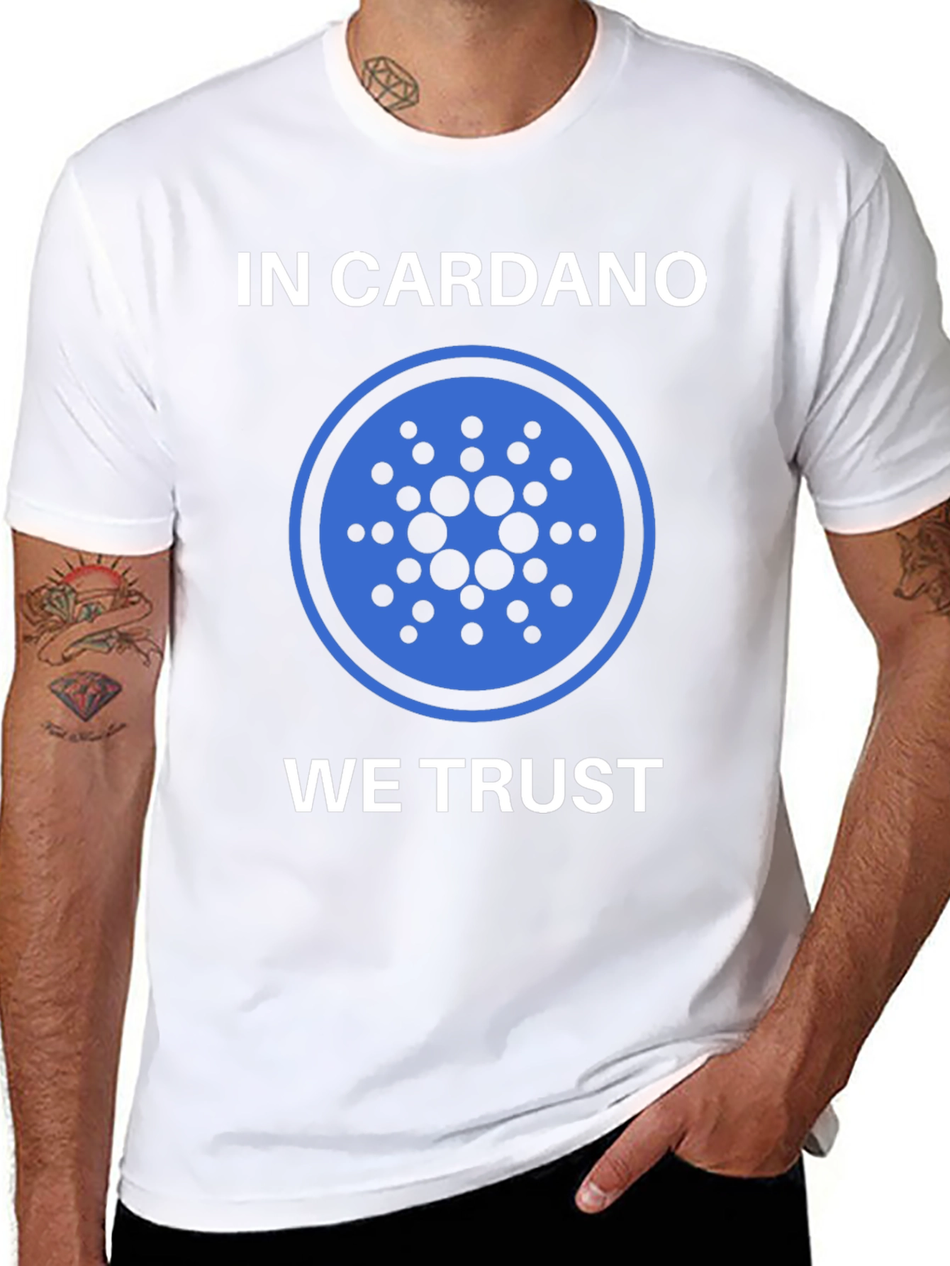 In Cardano We Trust Black T-Shirt