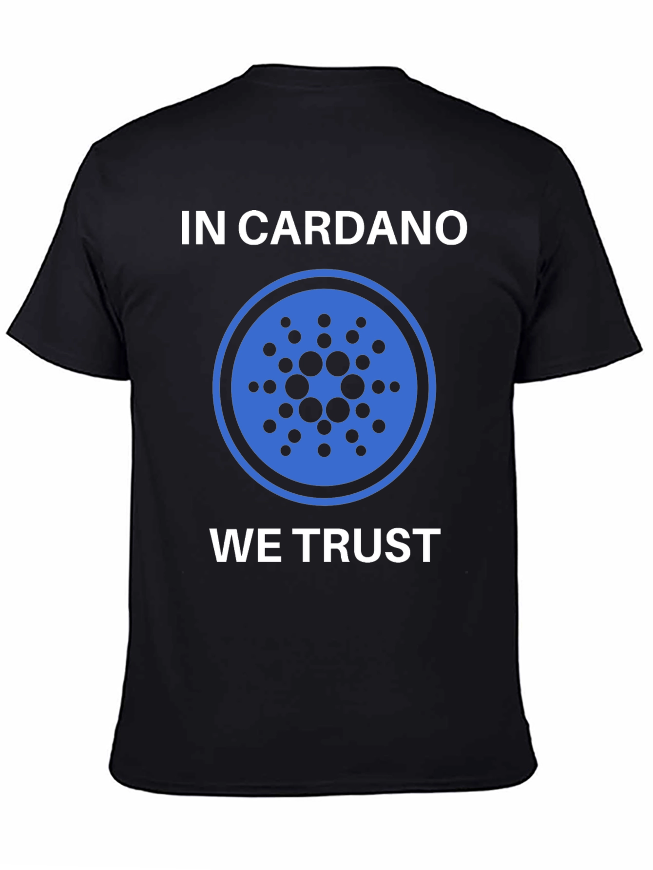 In Cardano We Trust Black T-Shirt