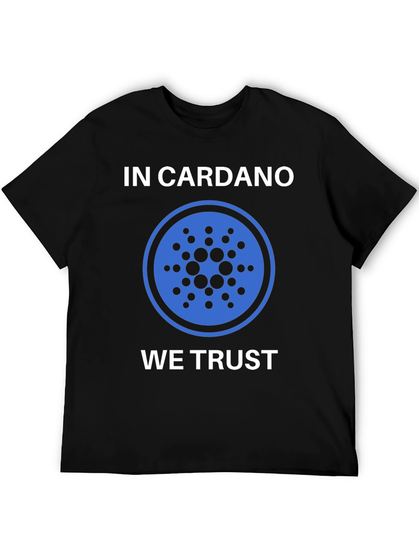 In Cardano We Trust Black T-Shirt