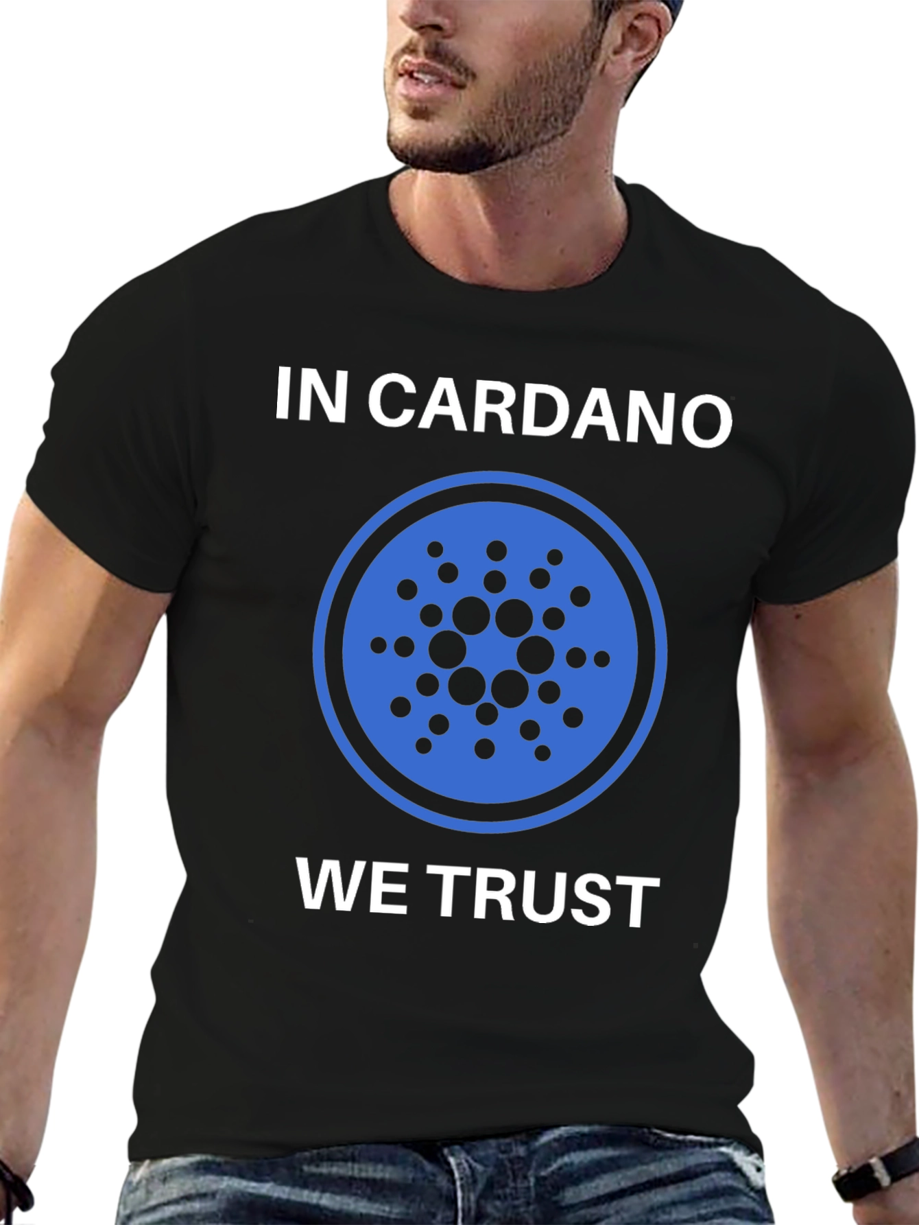 In Cardano We Trust Black T-Shirt