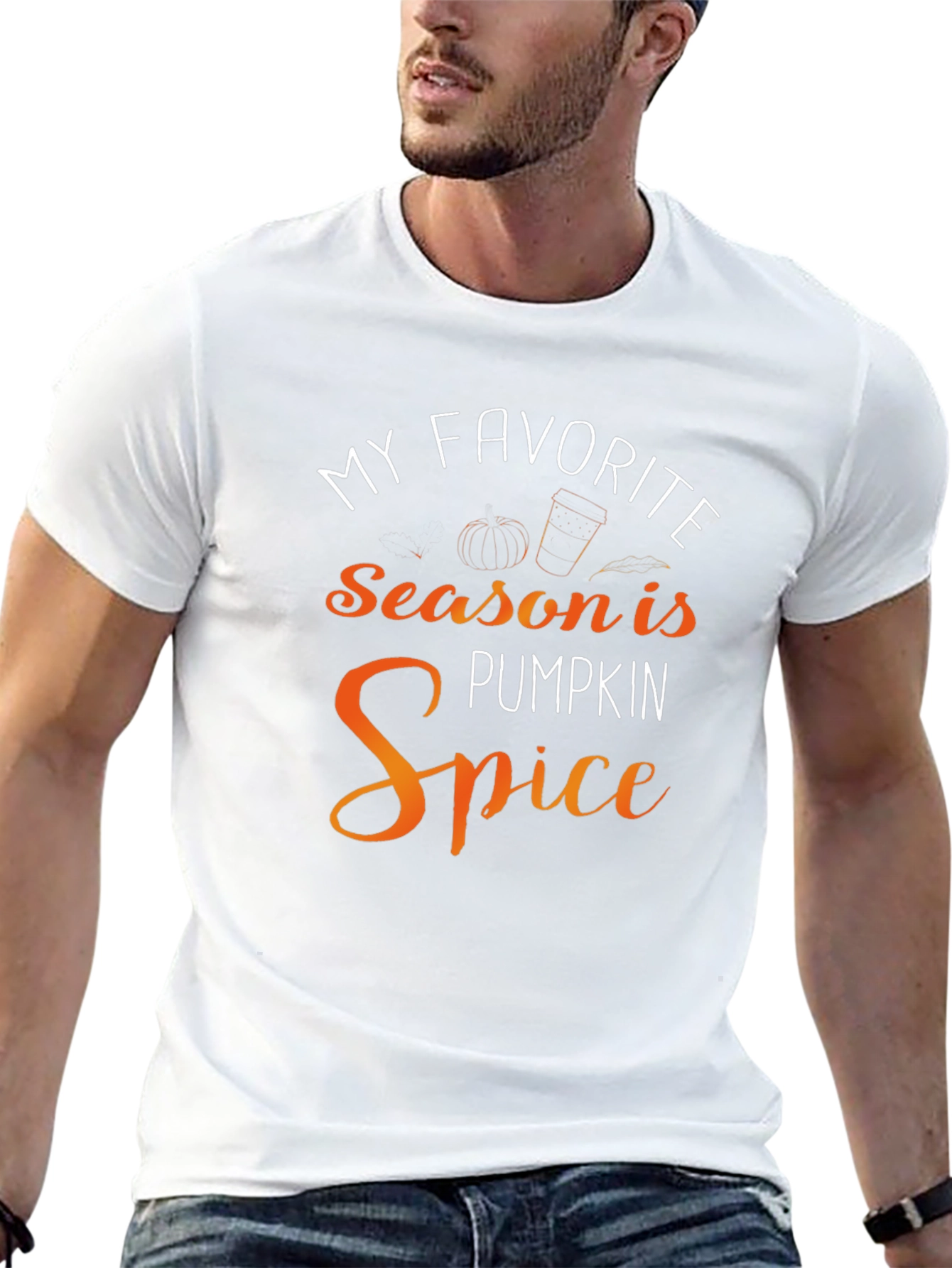 Pumpkin Spice Season T-Shirt Black