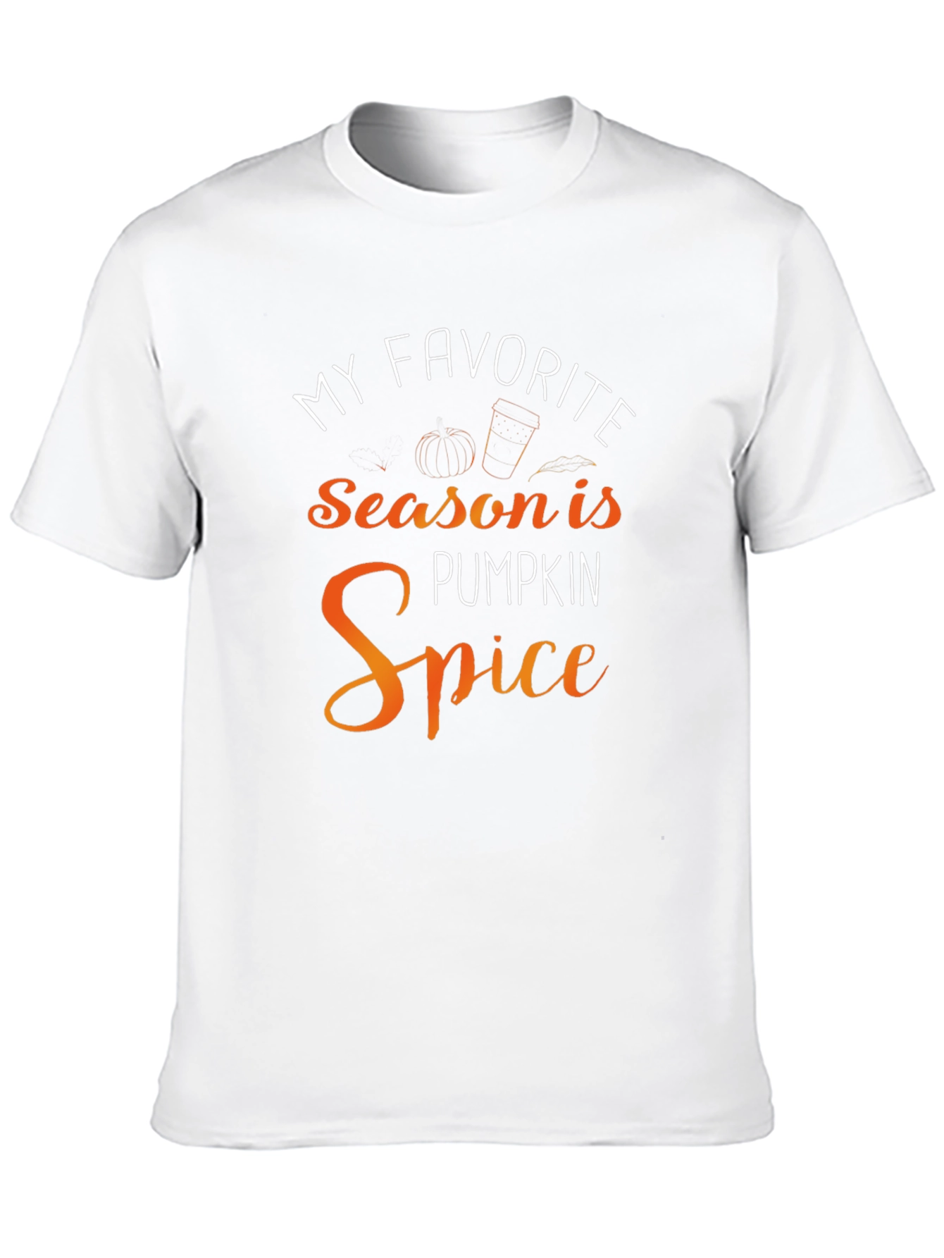 Pumpkin Spice Season T-Shirt Black