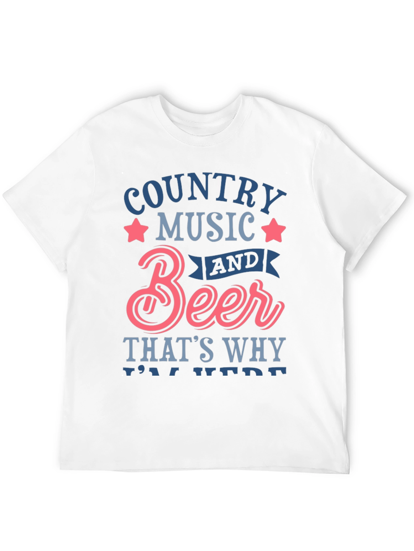 Country Music & Beer Graphic Tee