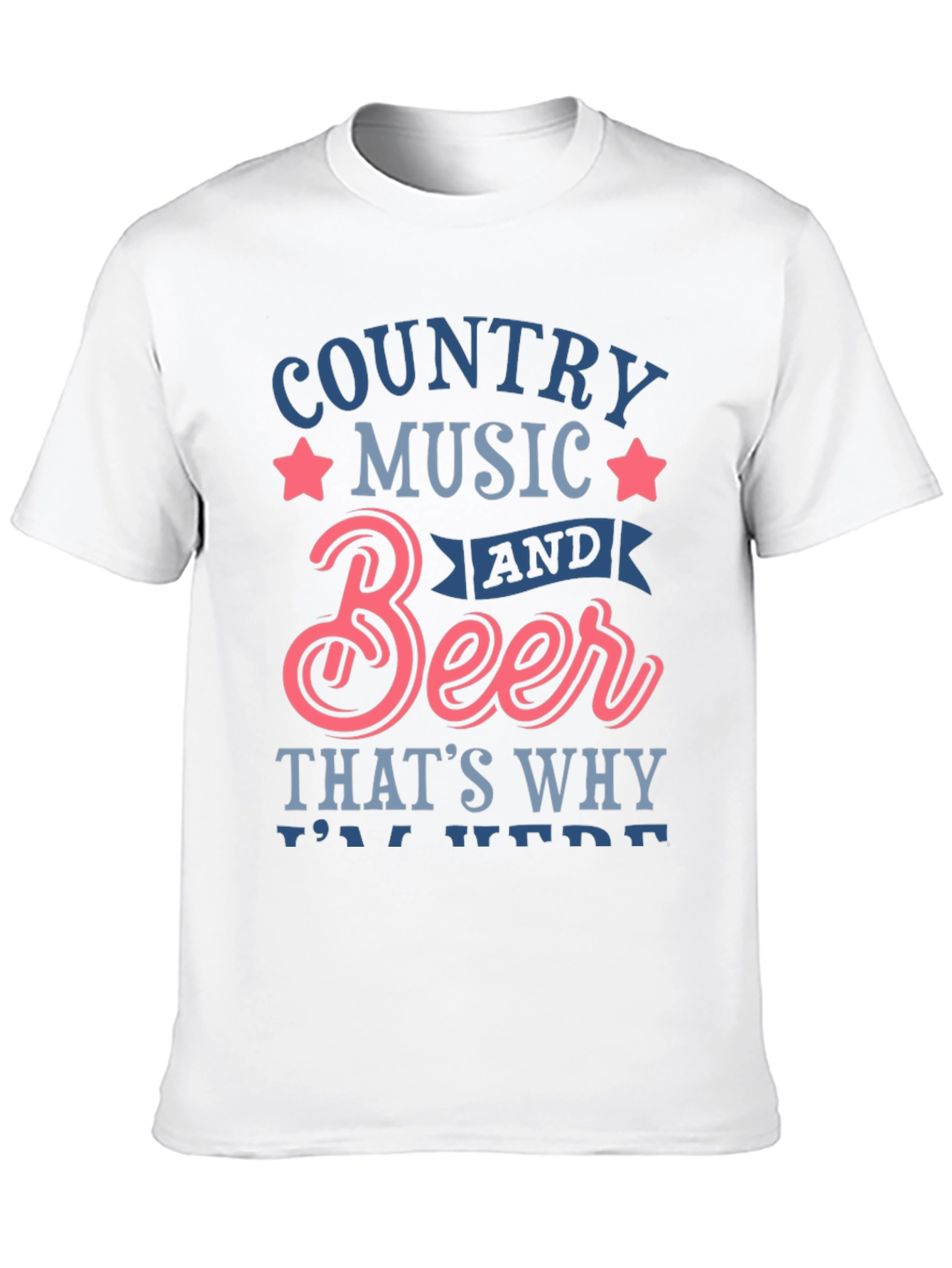 Country Music & Beer Graphic Tee