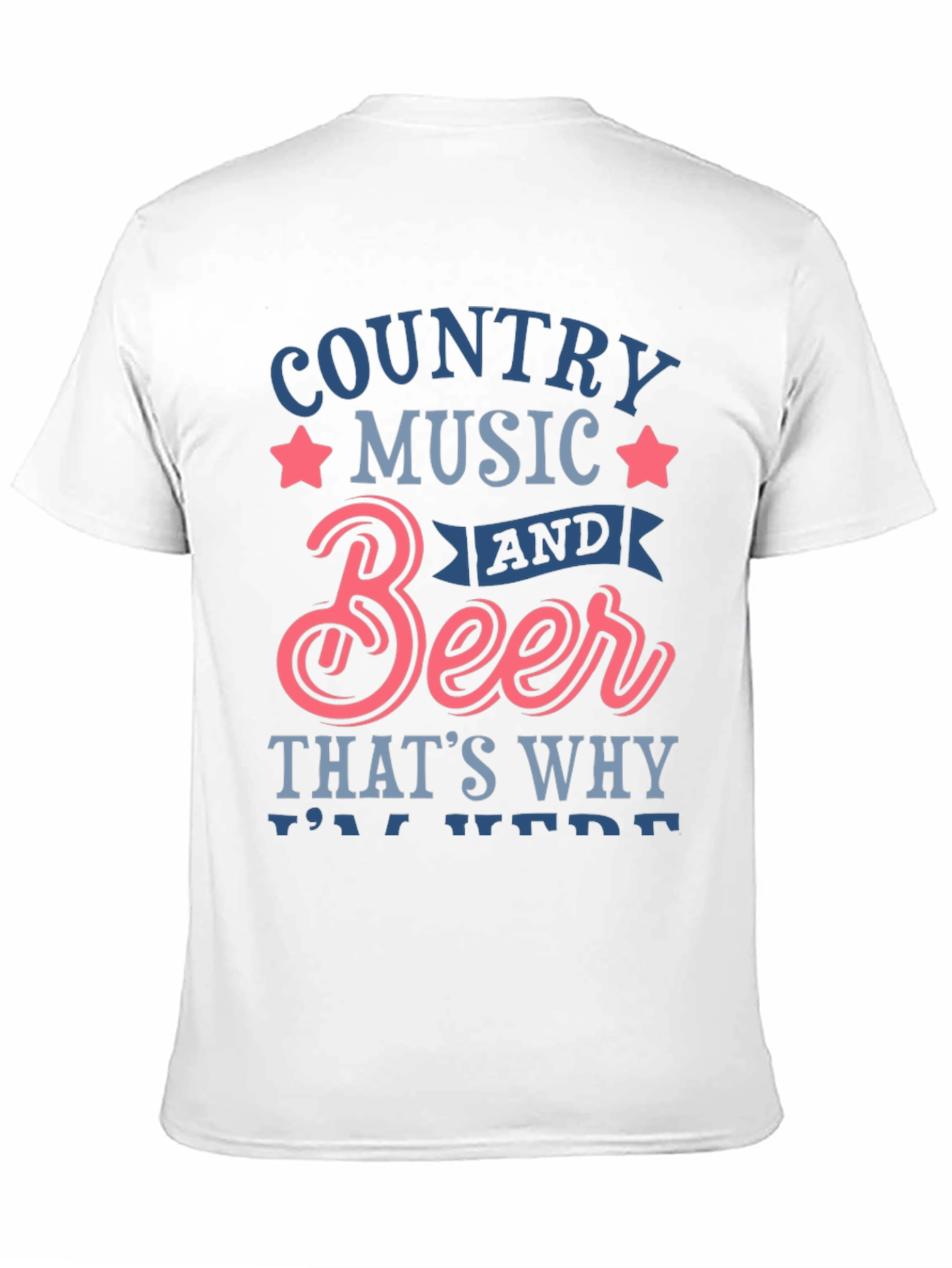 Country Music & Beer Graphic Tee