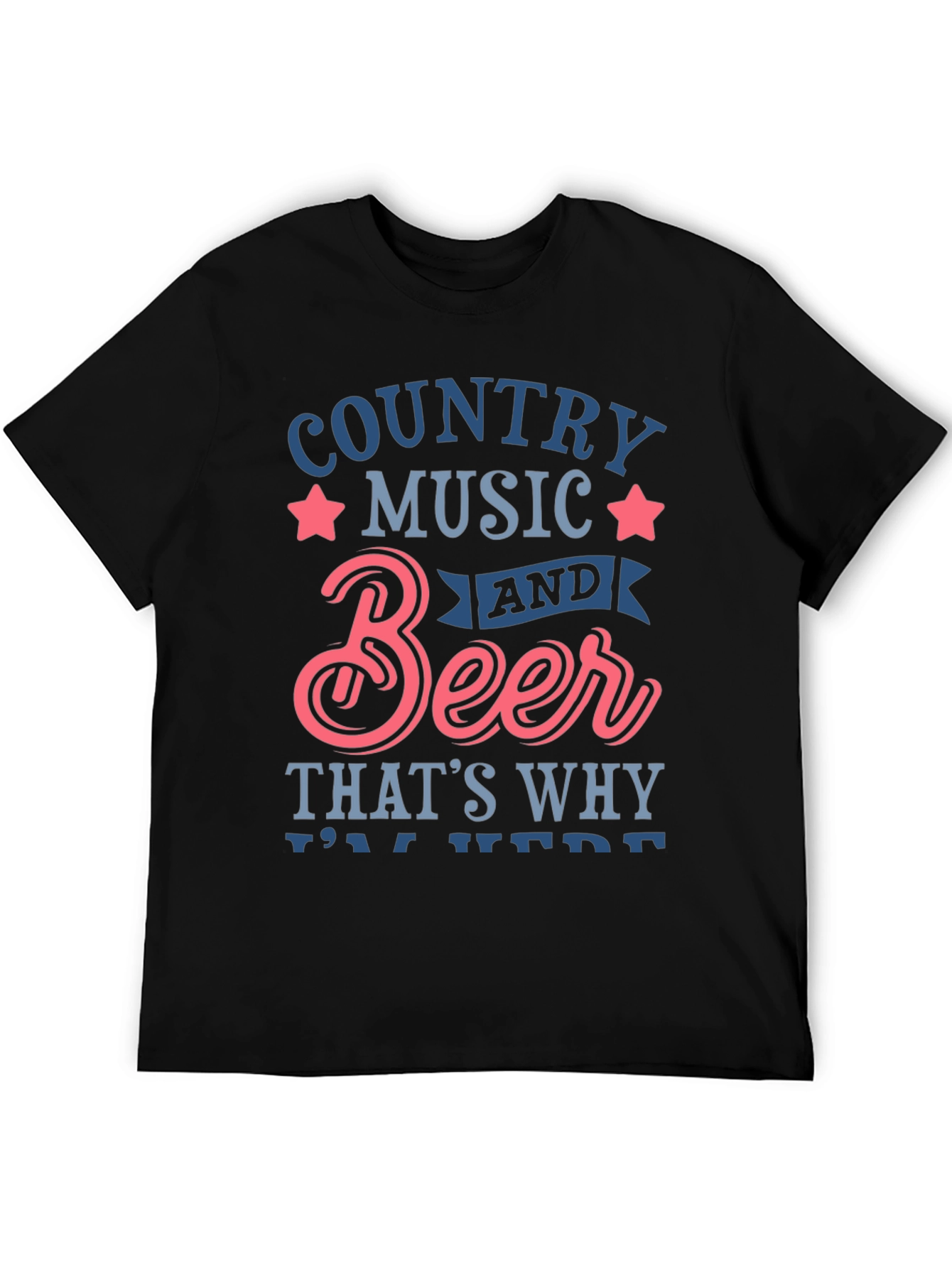 Country Music & Beer Graphic Tee
