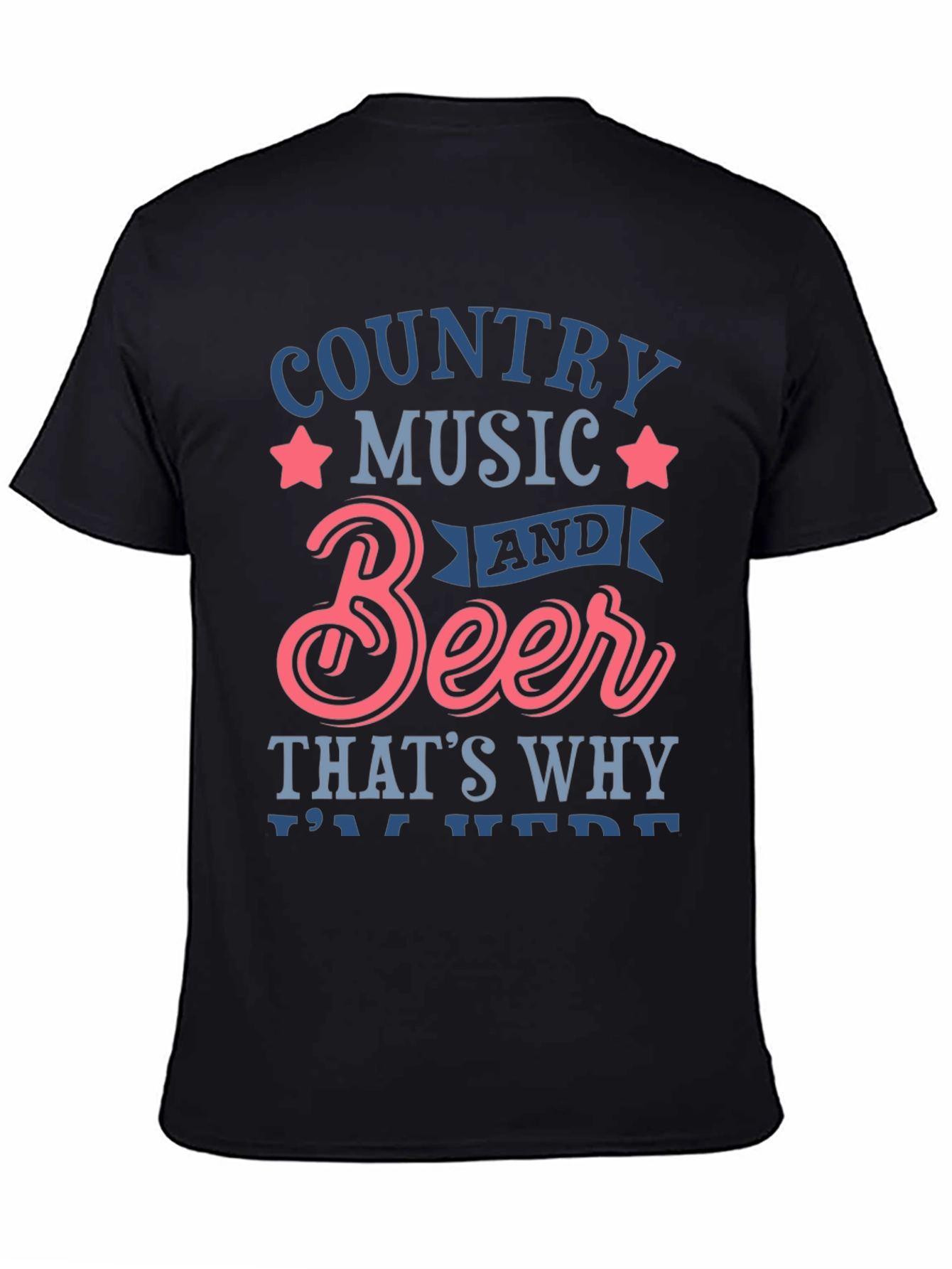 Country Music & Beer Graphic Tee