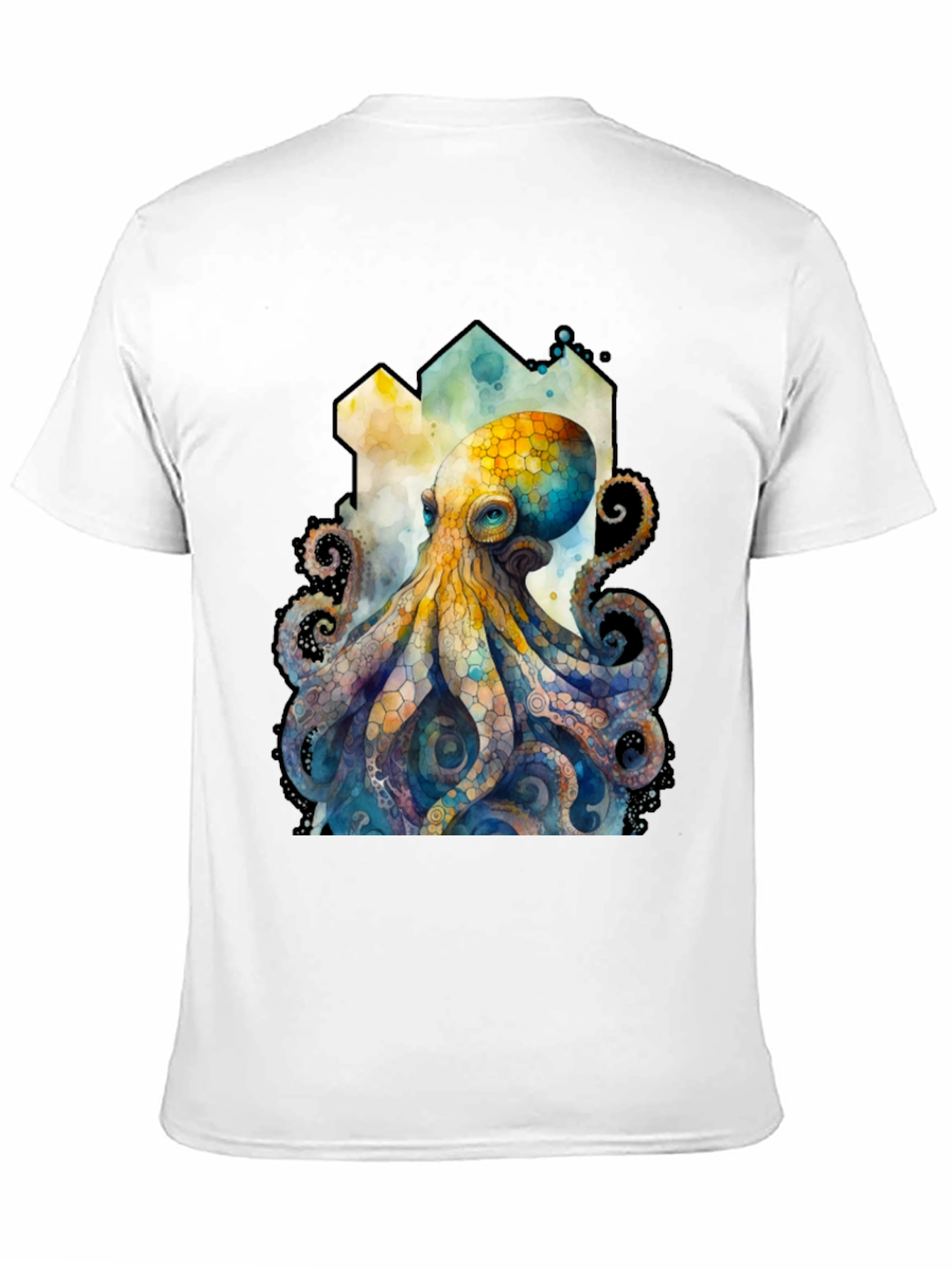 Watercolor Octopus Graphic Tee