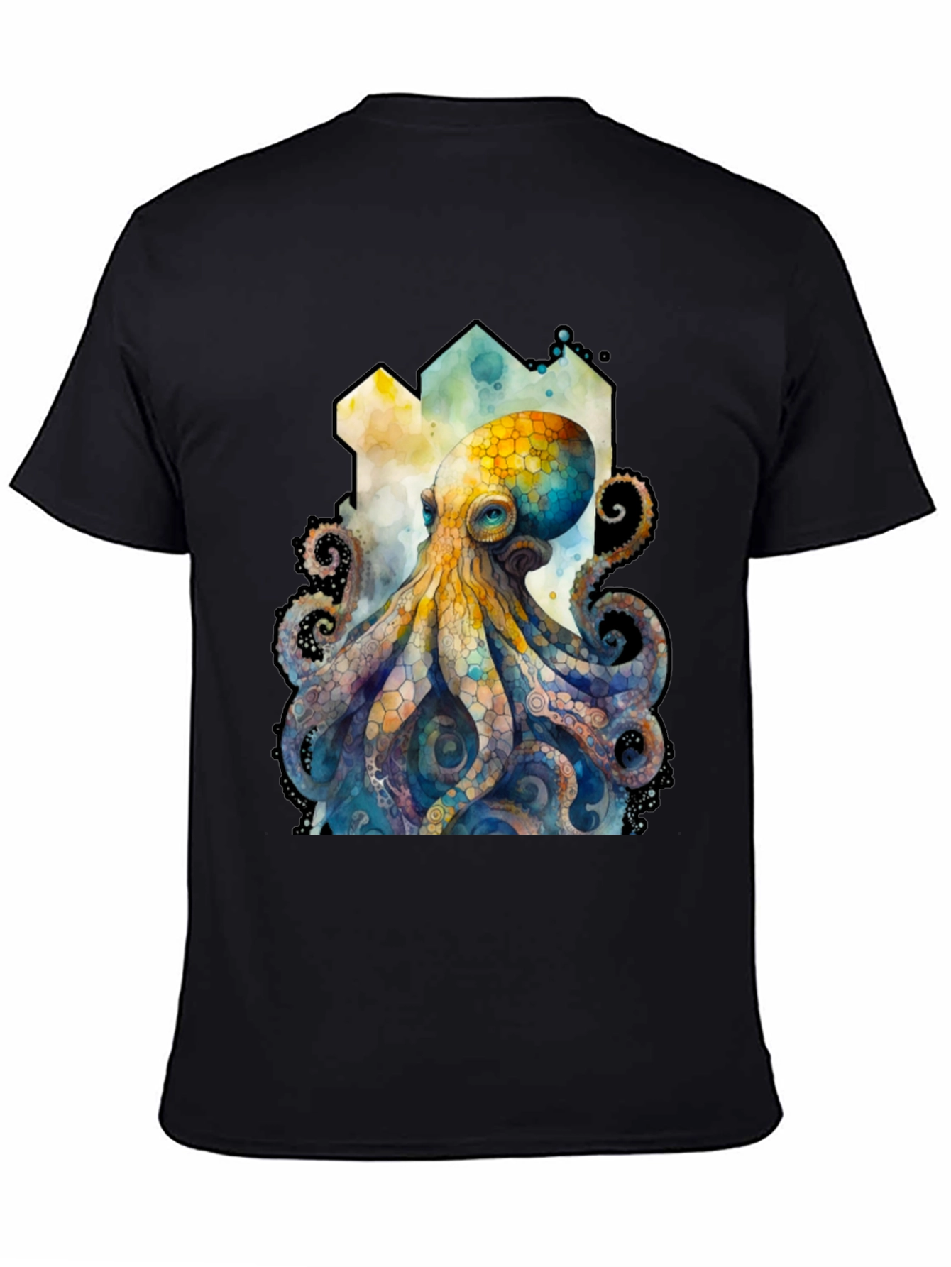 Watercolor Octopus Graphic Tee