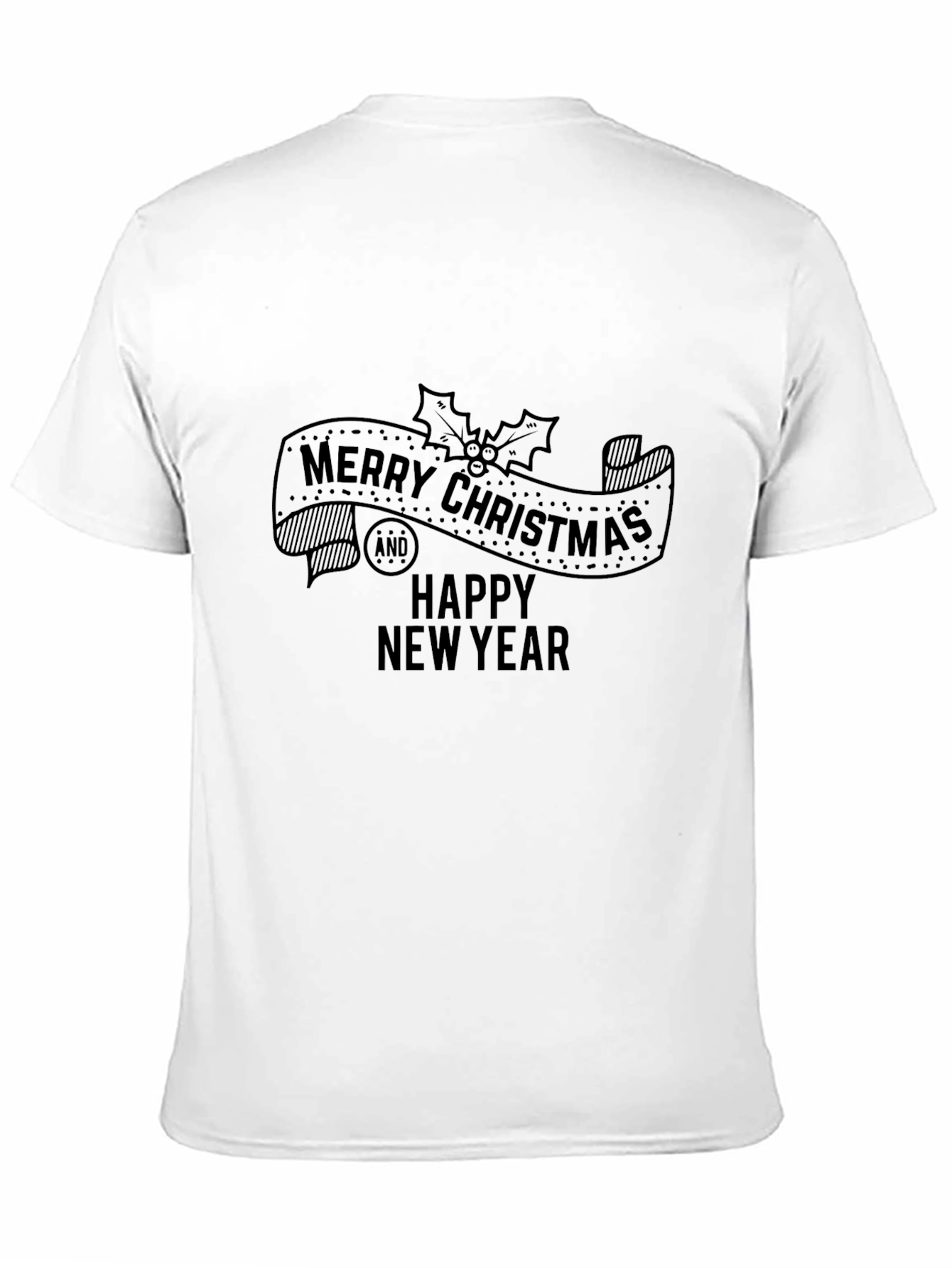 Merry Christmas and Happy New Year Graphic Tee