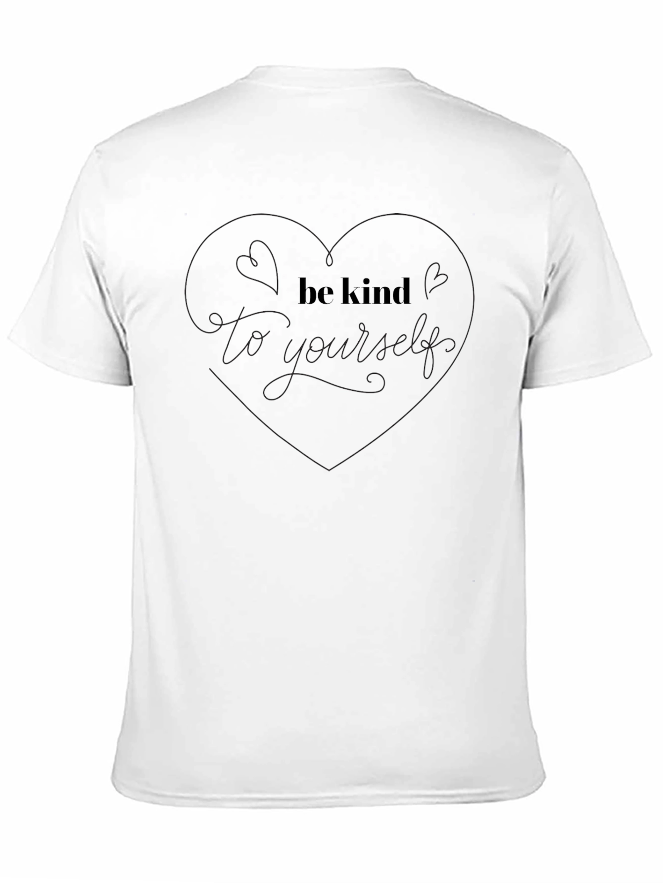 Be Kind to Yourself Heart Graphic Tee