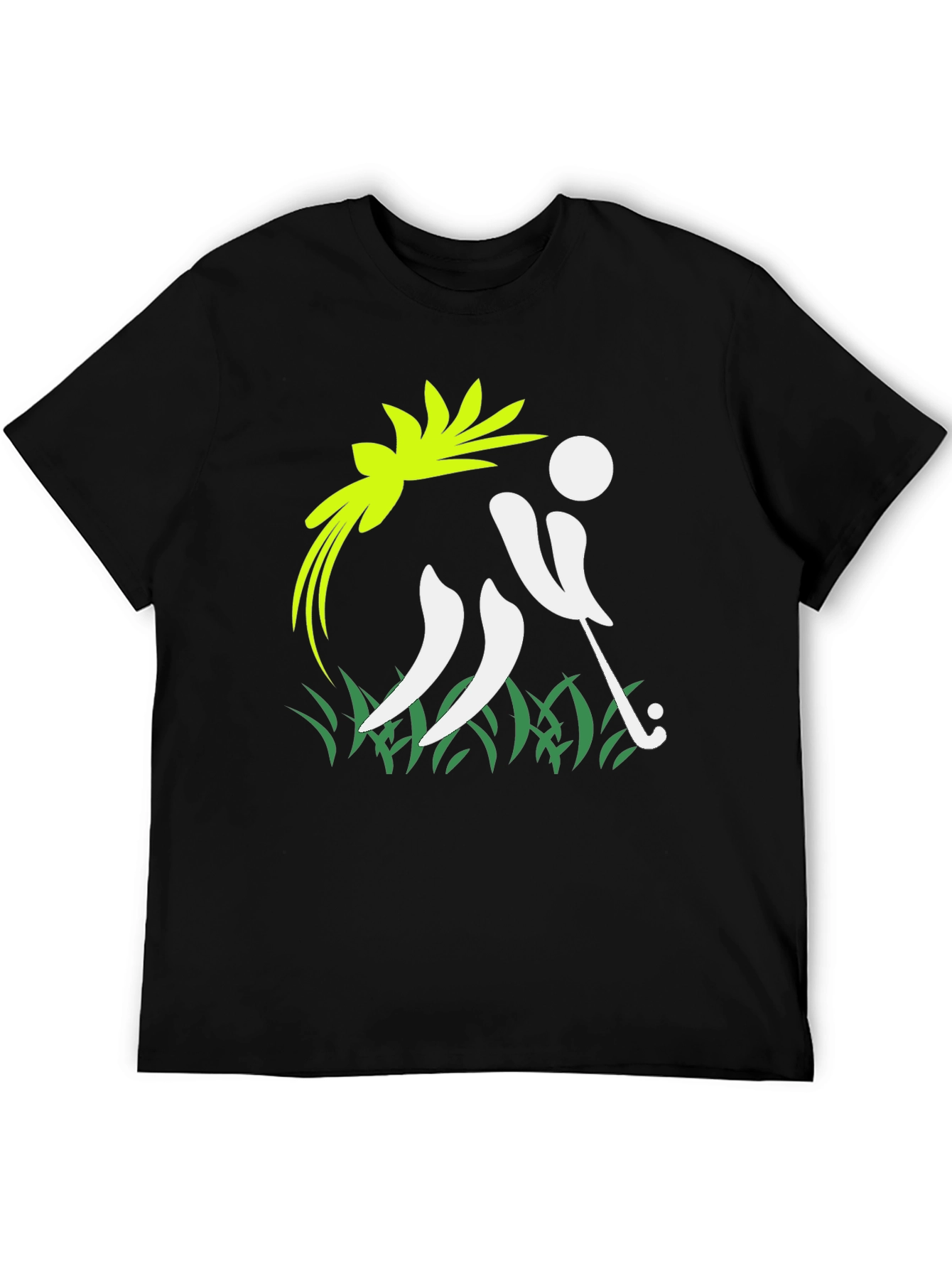 Golf Swing Graphic Tee - Stylish Sporty Design