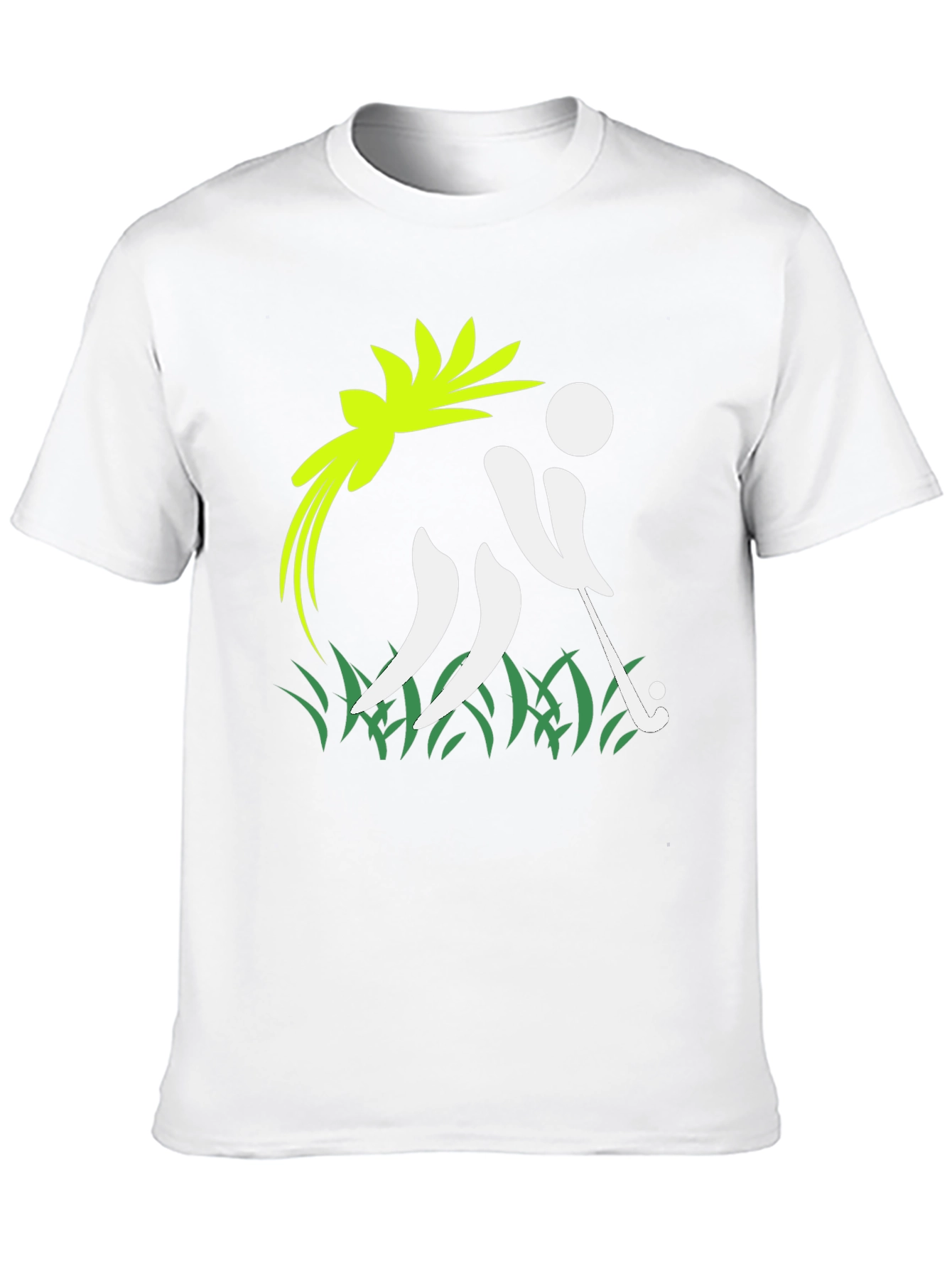 Golf Swing Graphic Tee - Stylish Sporty Design