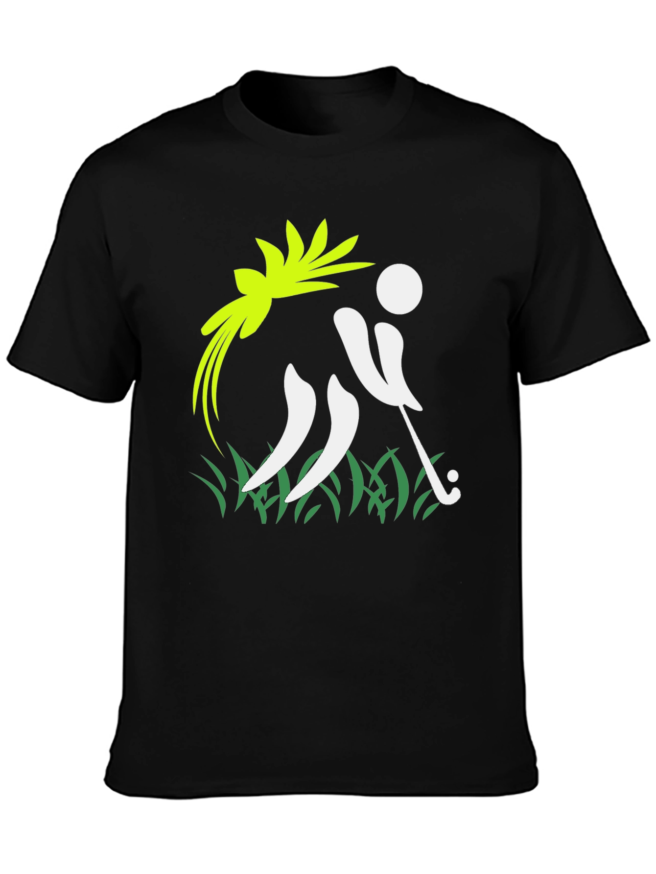 Golf Swing Graphic Tee - Stylish Sporty Design