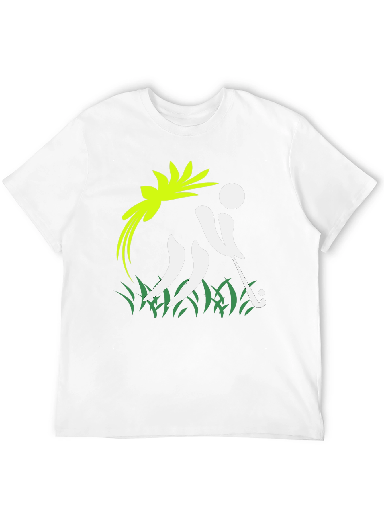 Golf Swing Graphic Tee - Stylish Sporty Design
