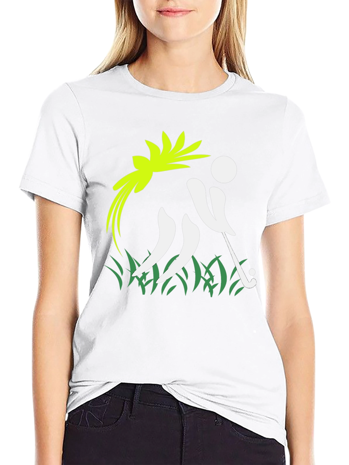 Golf Swing Graphic Tee - Stylish Sporty Design