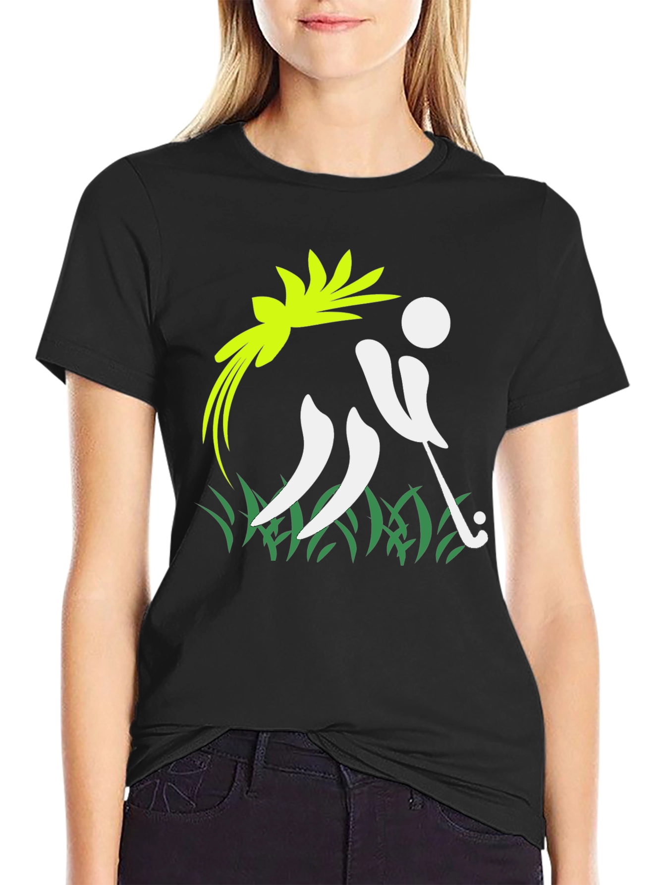 Golf Swing Graphic Tee - Stylish Sporty Design