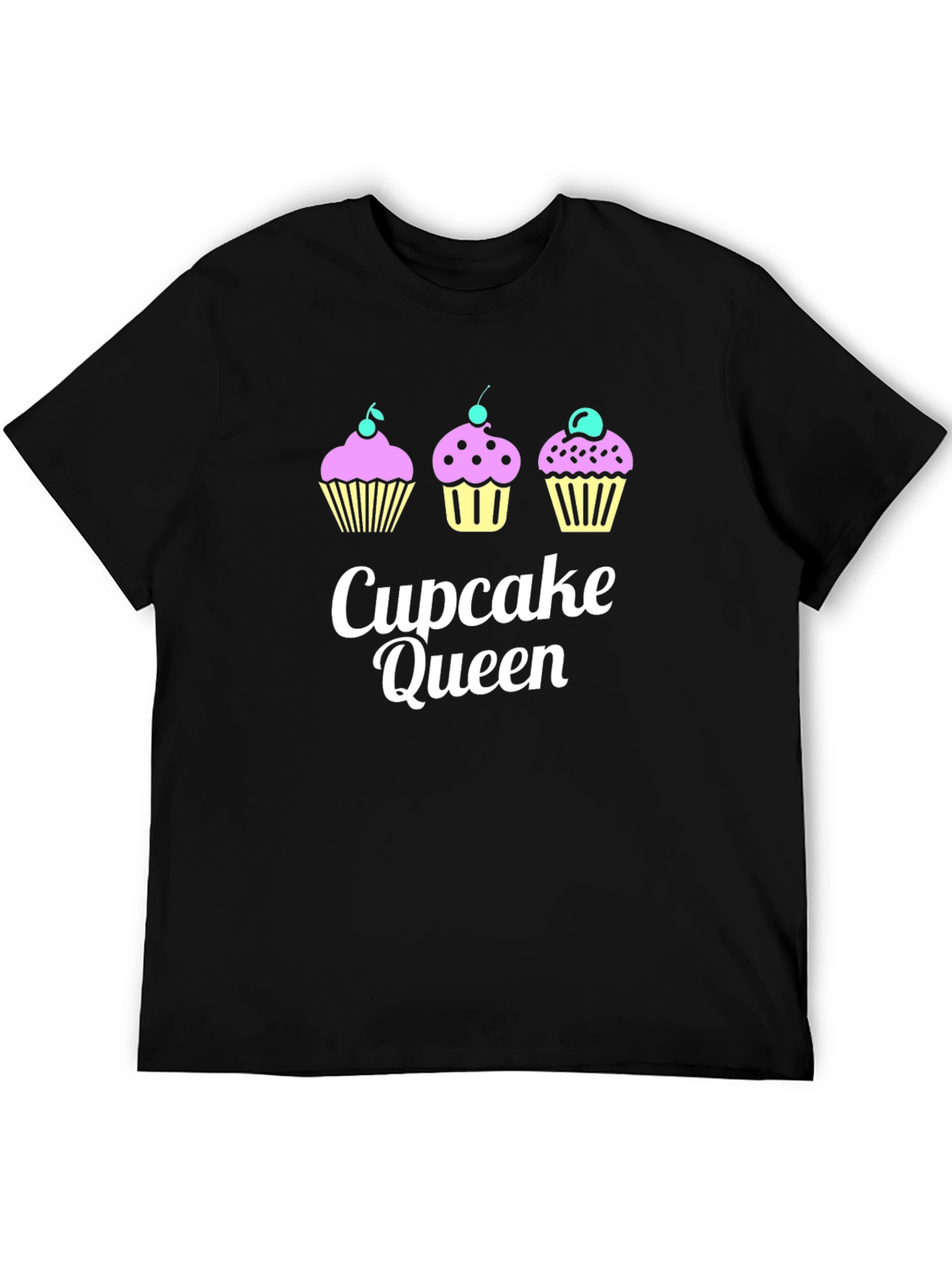 Cupcake Queen T-Shirt - Fun Graphic Tee