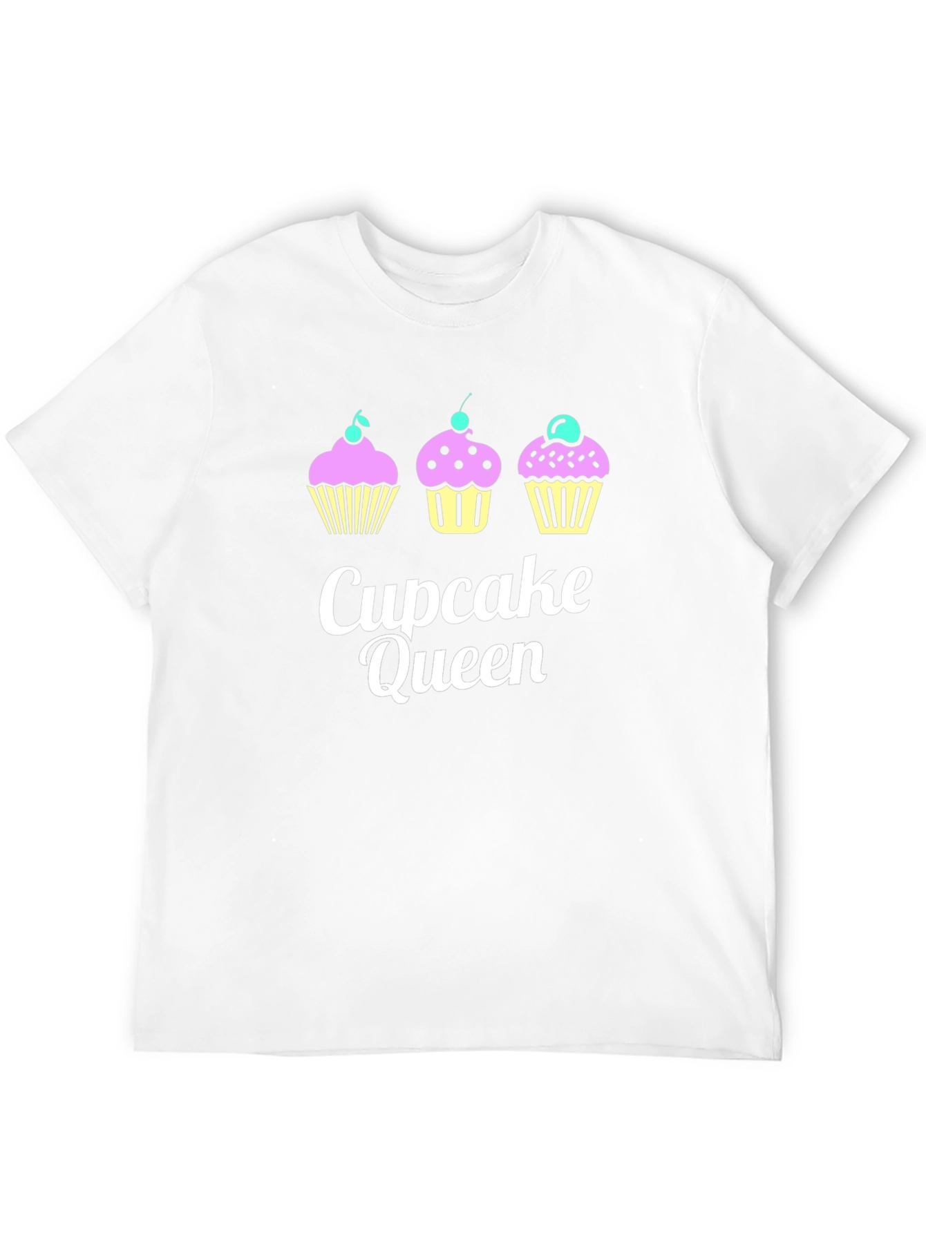 Cupcake Queen T-Shirt - Fun Graphic Tee