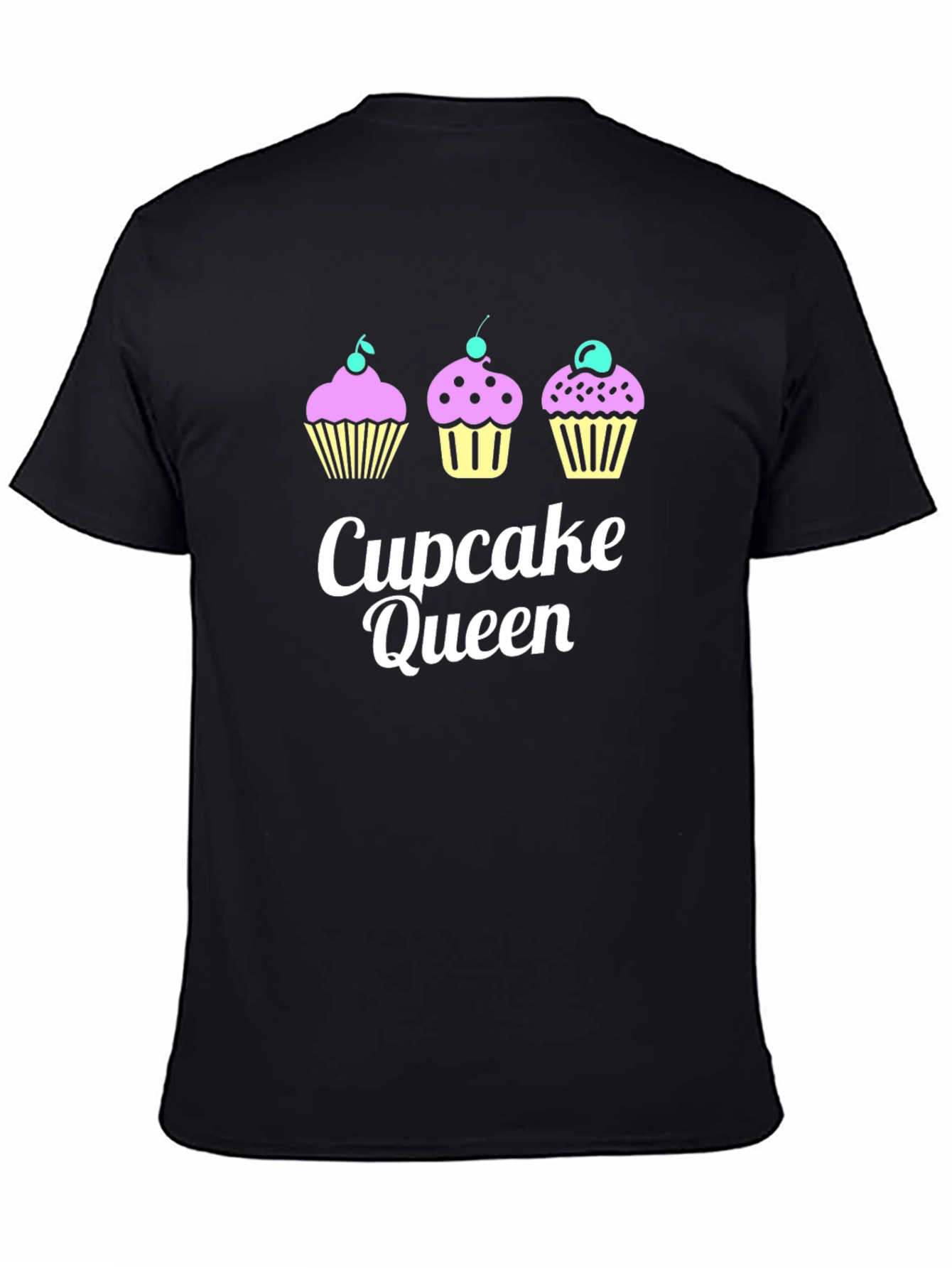 Cupcake Queen T-Shirt - Fun Graphic Tee