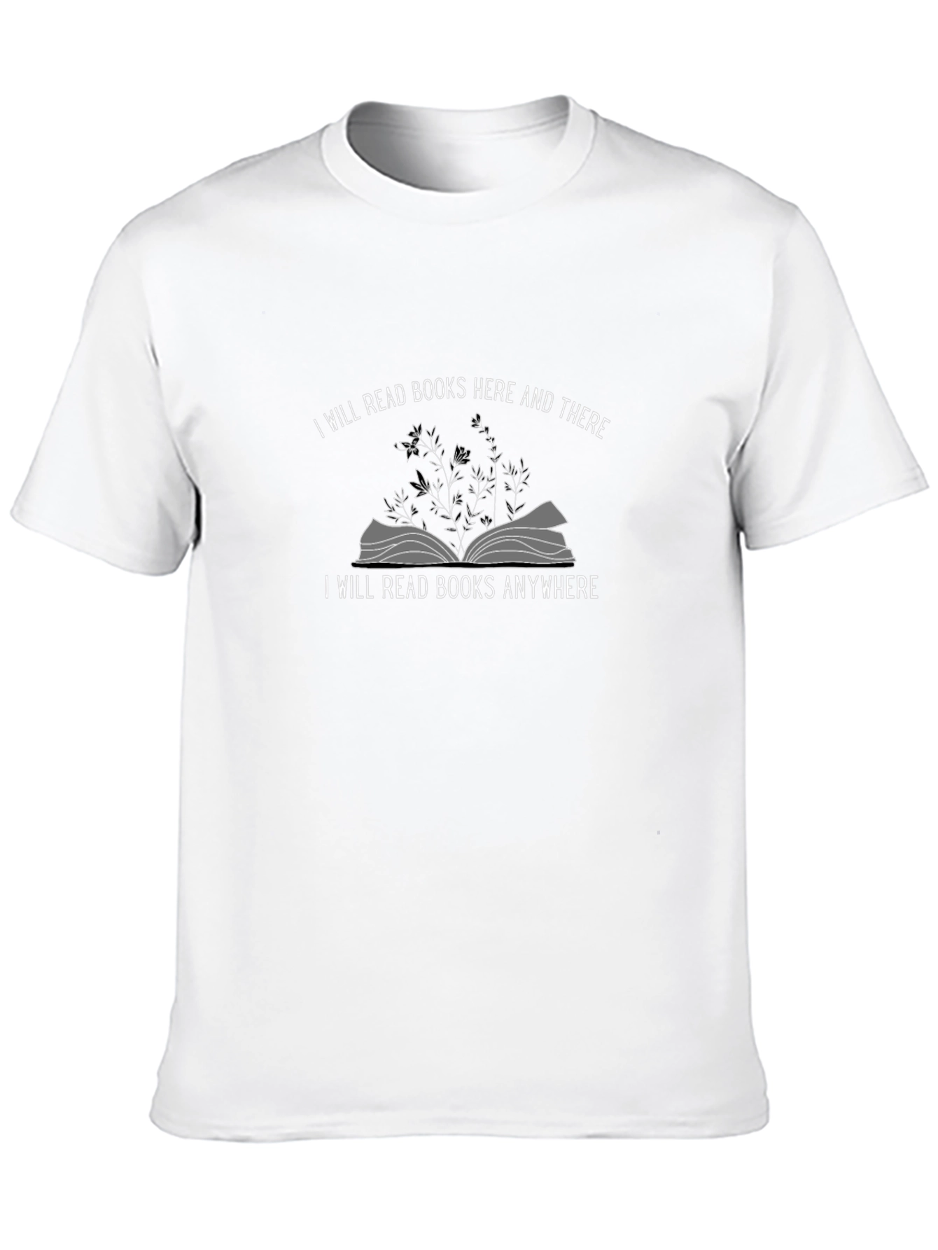 Book Lovers T-Shirt: I Will Read Books Anywhere