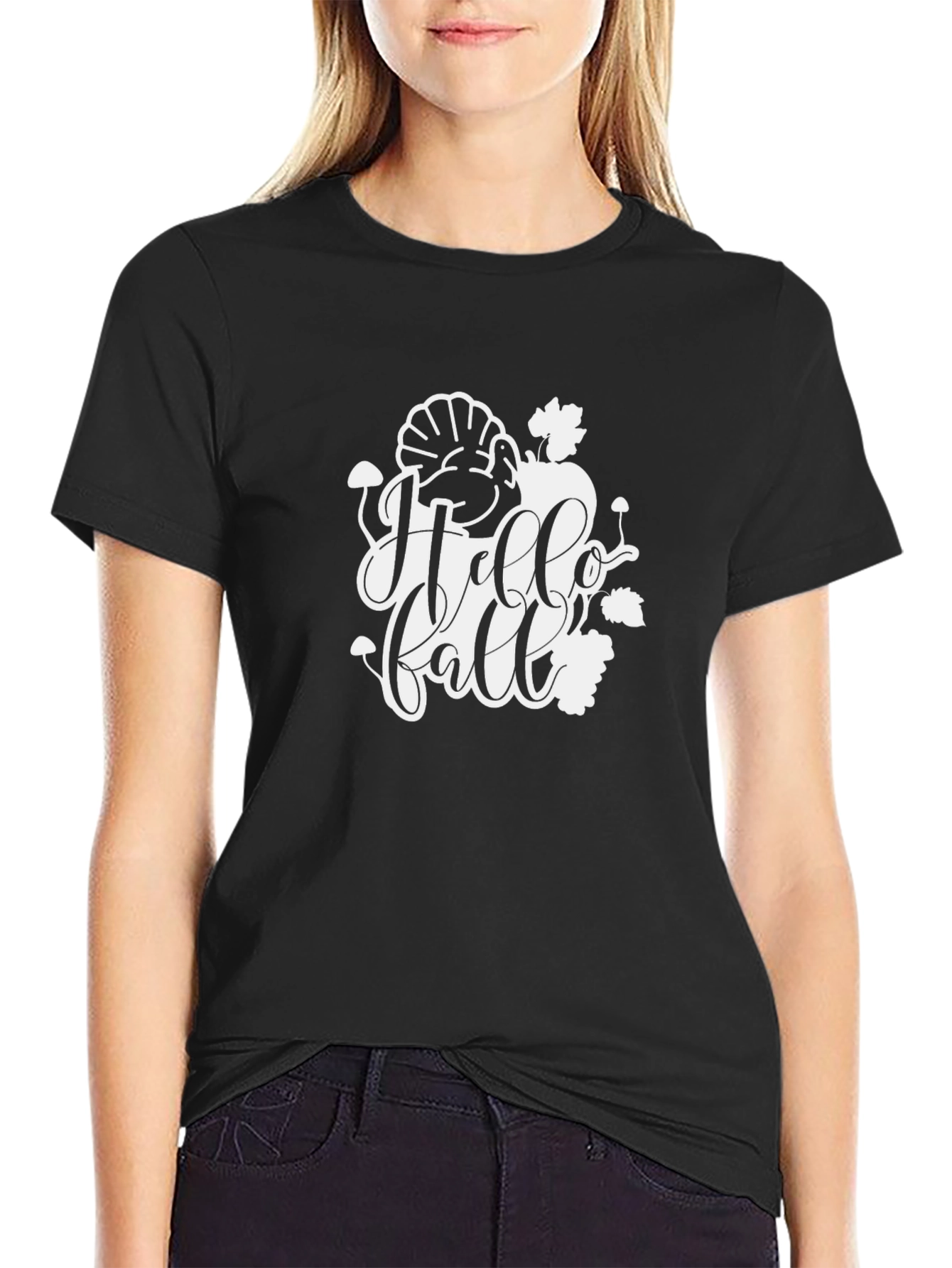 Hello Fall Graphic T-Shirt