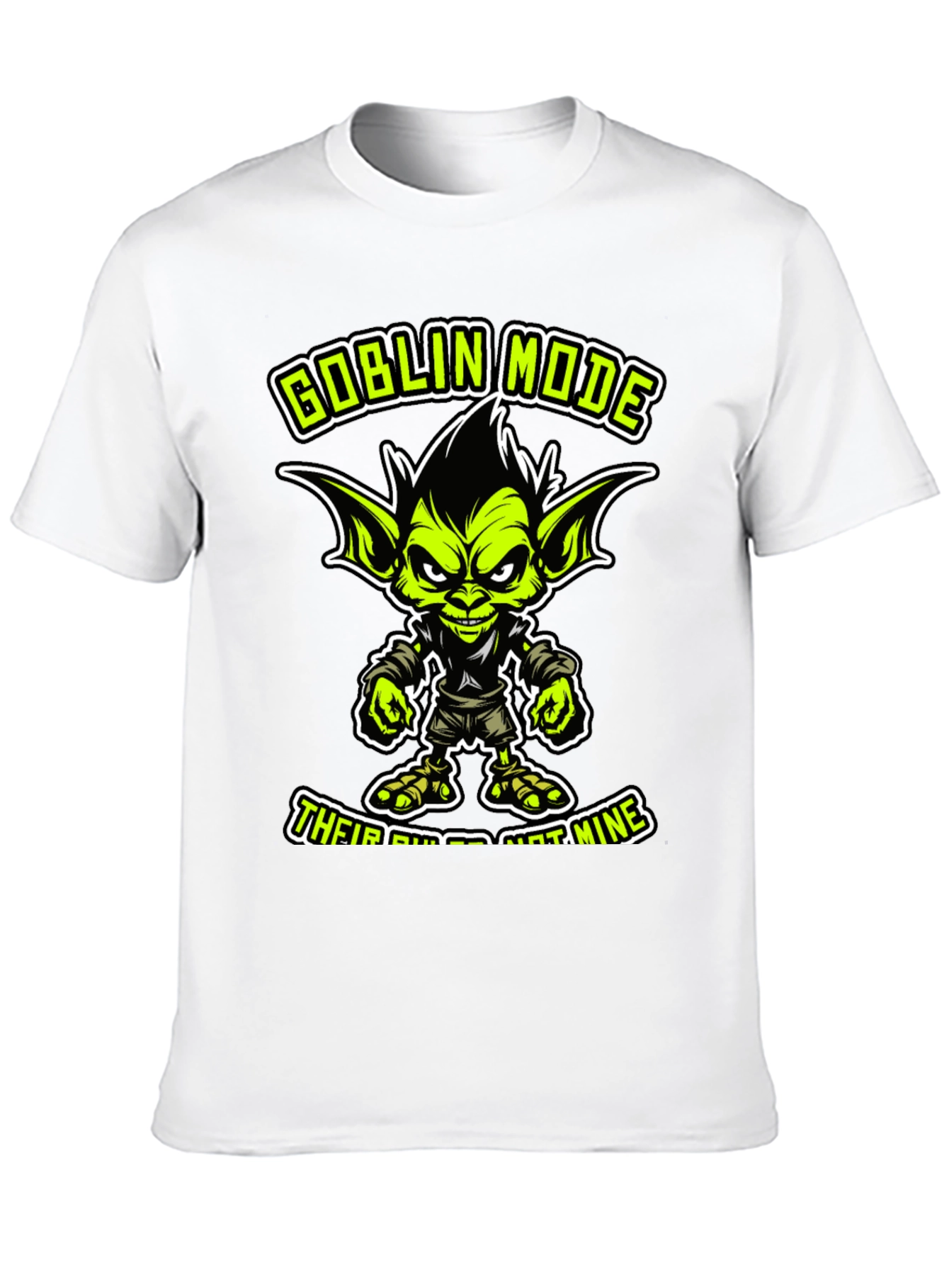 Goblin Mode Graphic Tee - Humor T-Shirt