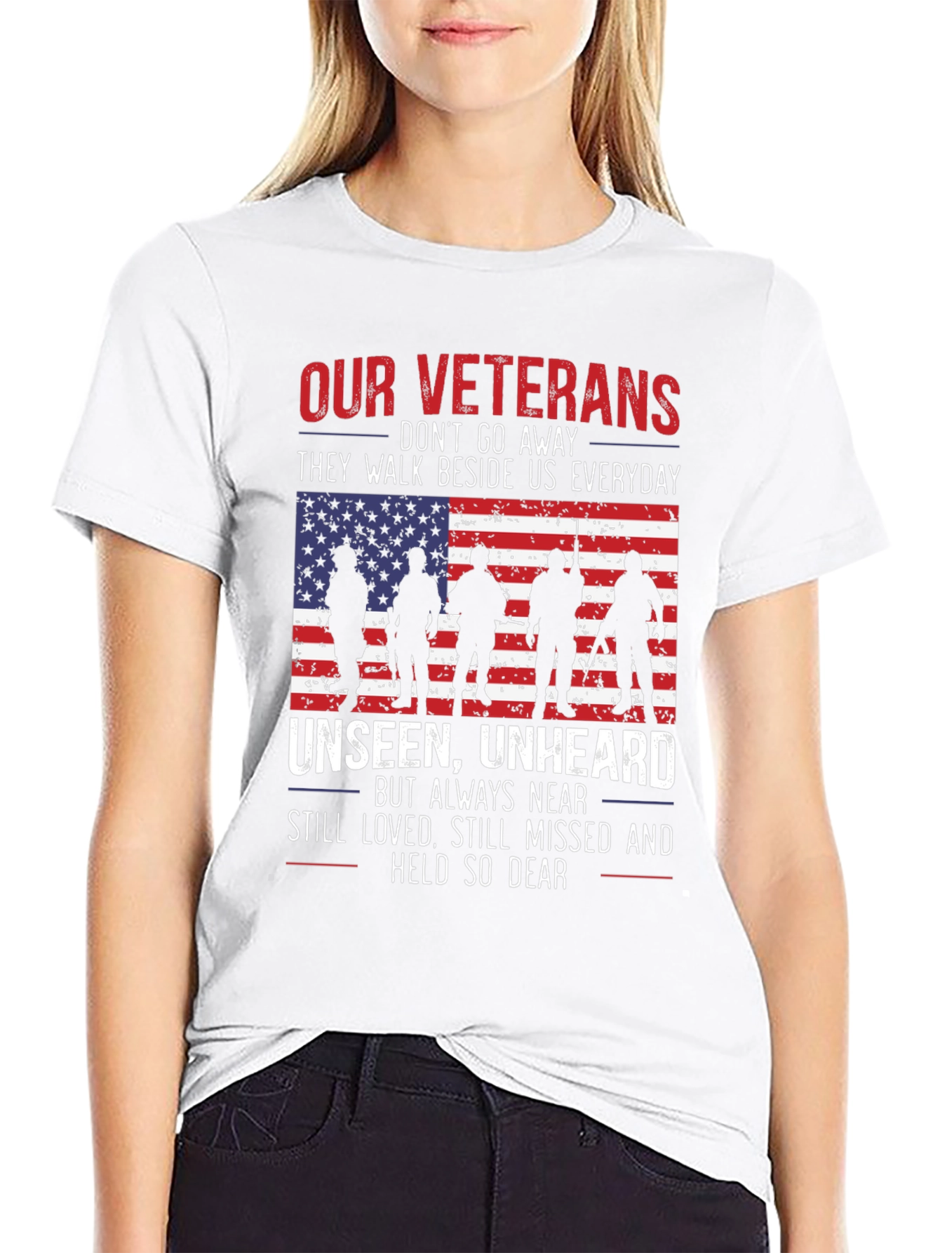 Our Veterans T-Shirt - Unseen Unheard