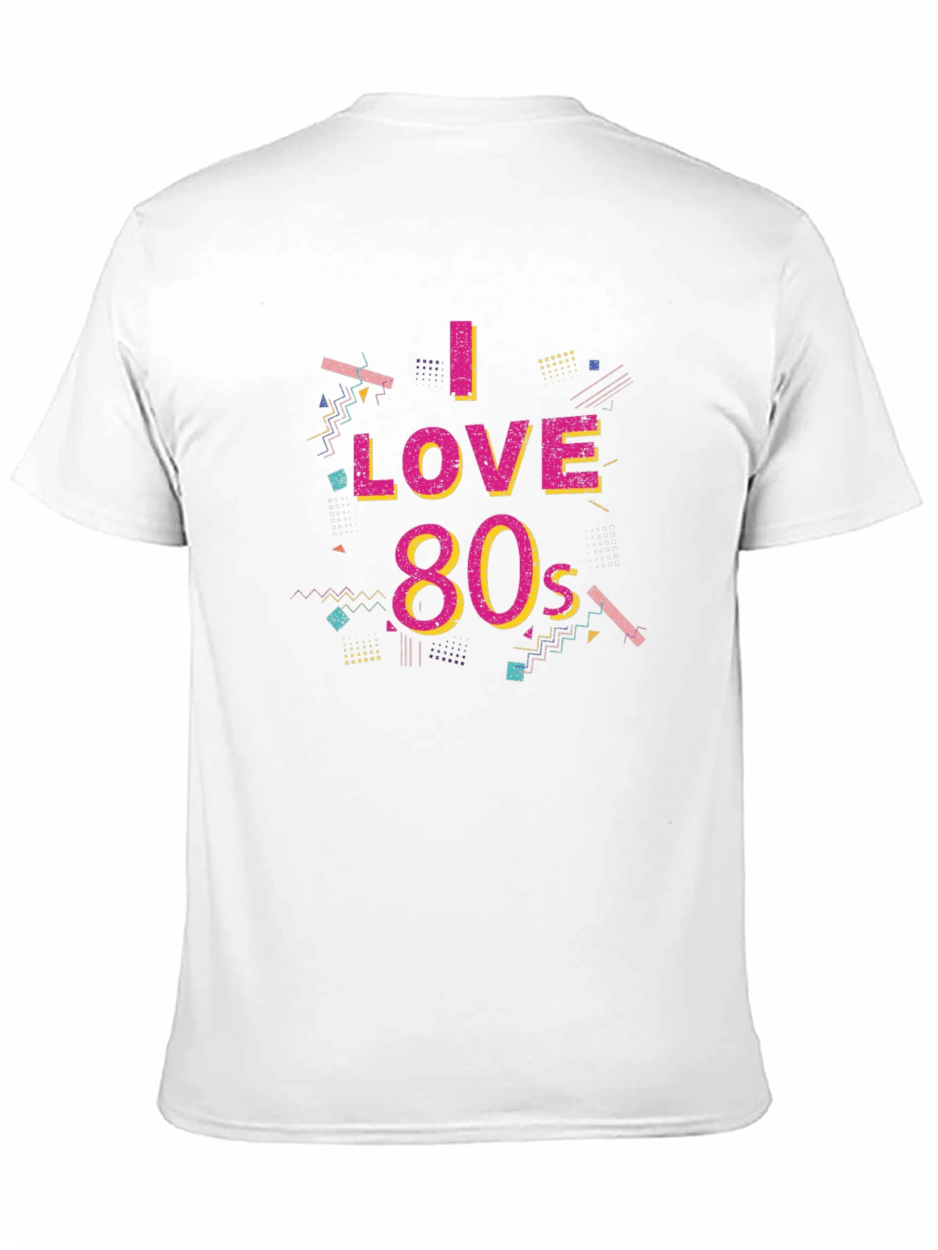 I Love 80s Graphic Black T-Shirt