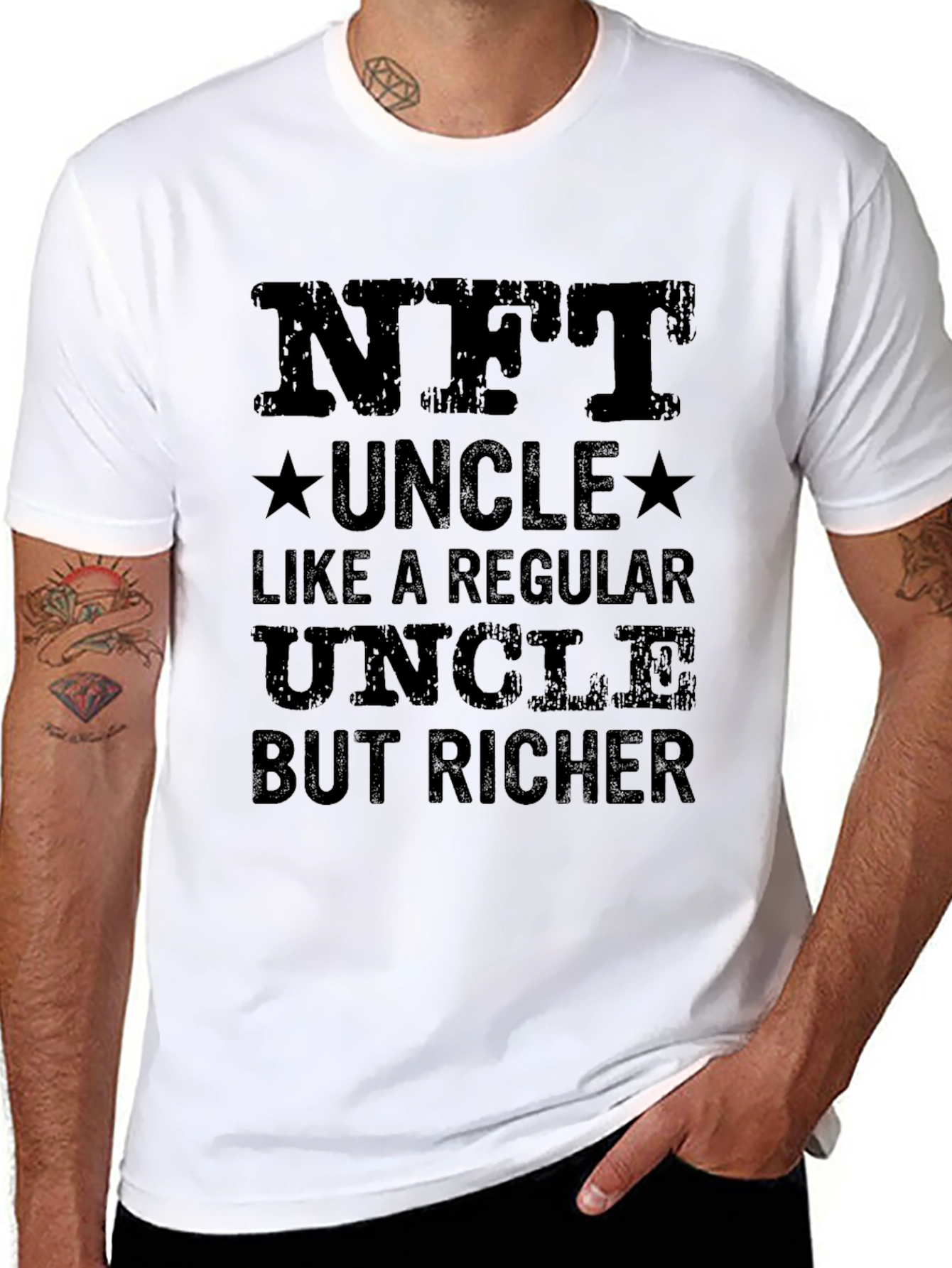 NFT Uncle T-Shirt - Crypto Investor