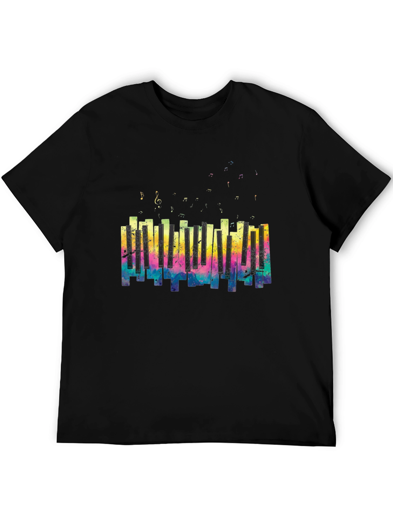 Musical Piano Keys Graphic Tee