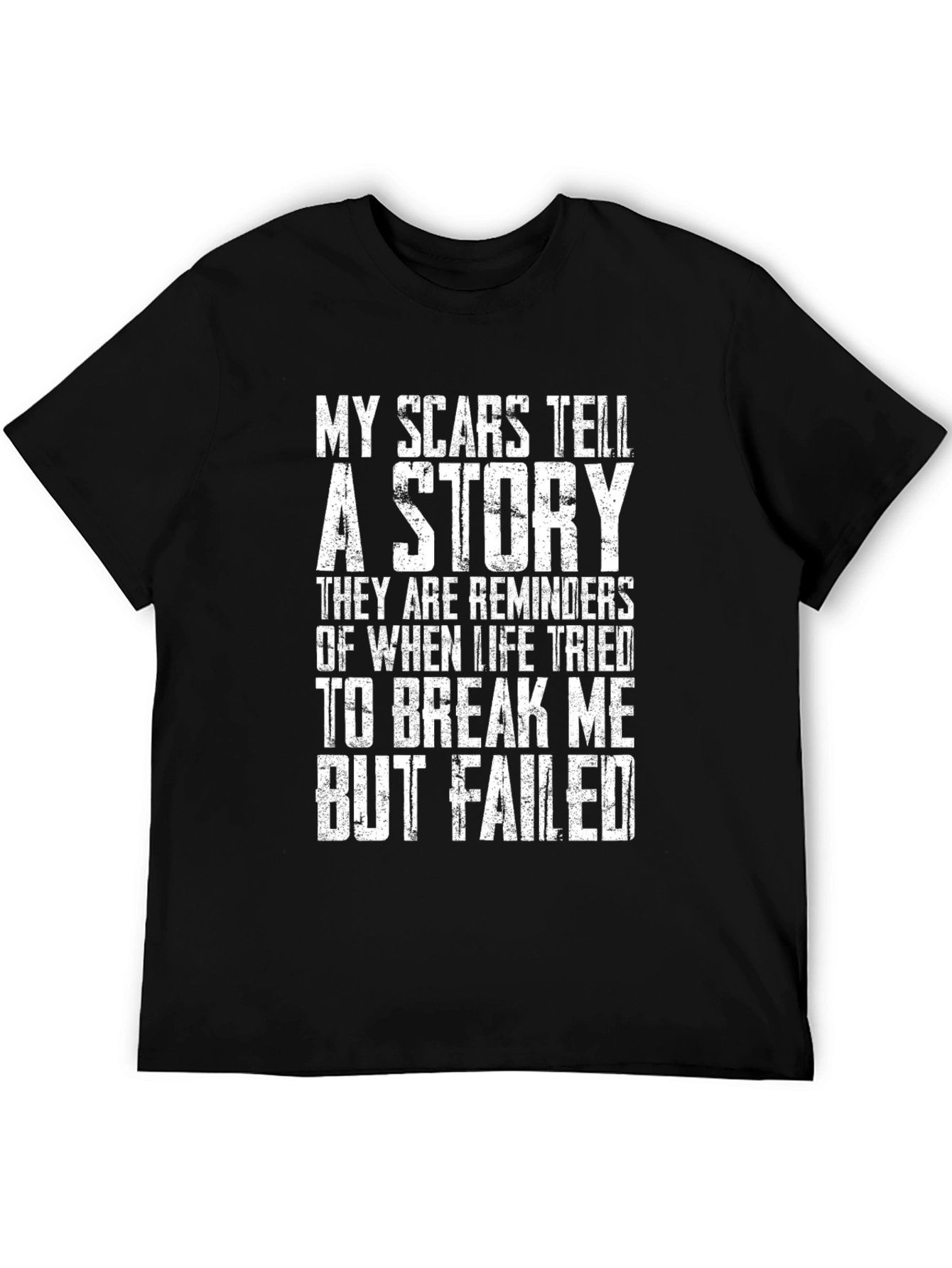 Scars Tell a Story Graphic Tee