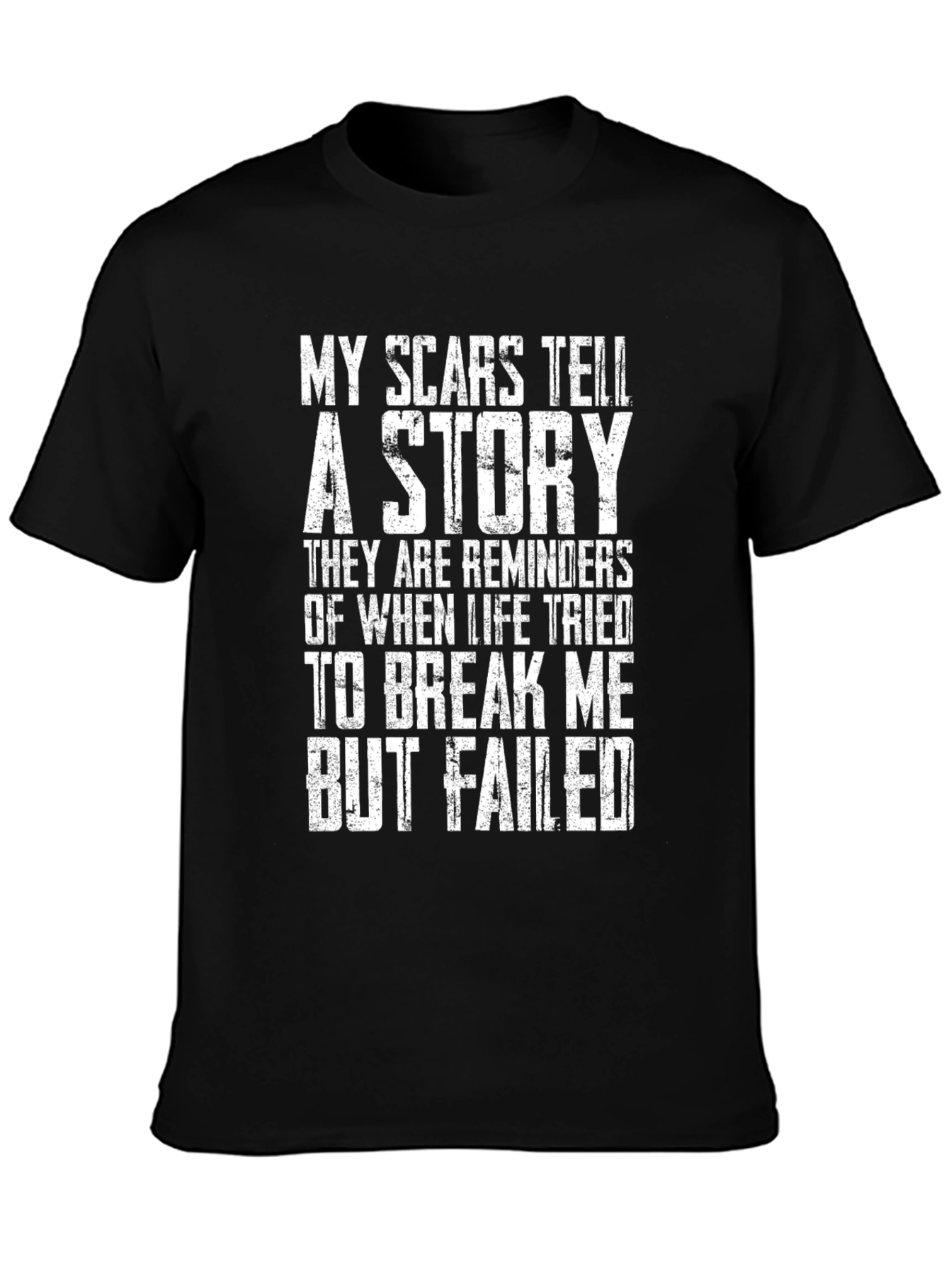 Scars Tell a Story Graphic Tee