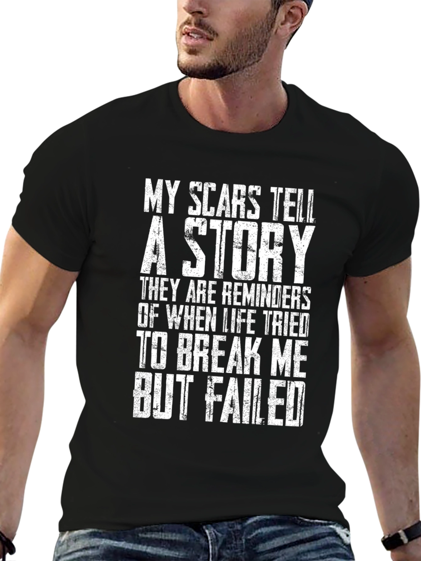 Scars Tell a Story Graphic Tee
