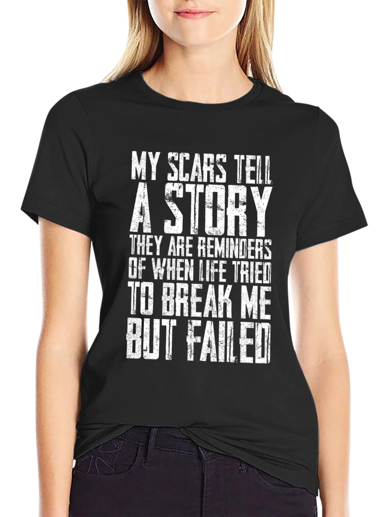 Scars Tell a Story Graphic Tee