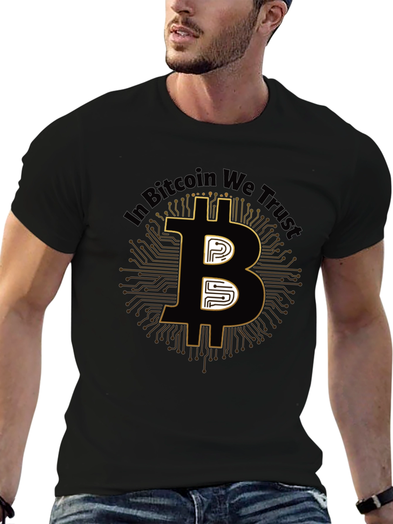 Bitcoin Trust Black T-Shirt