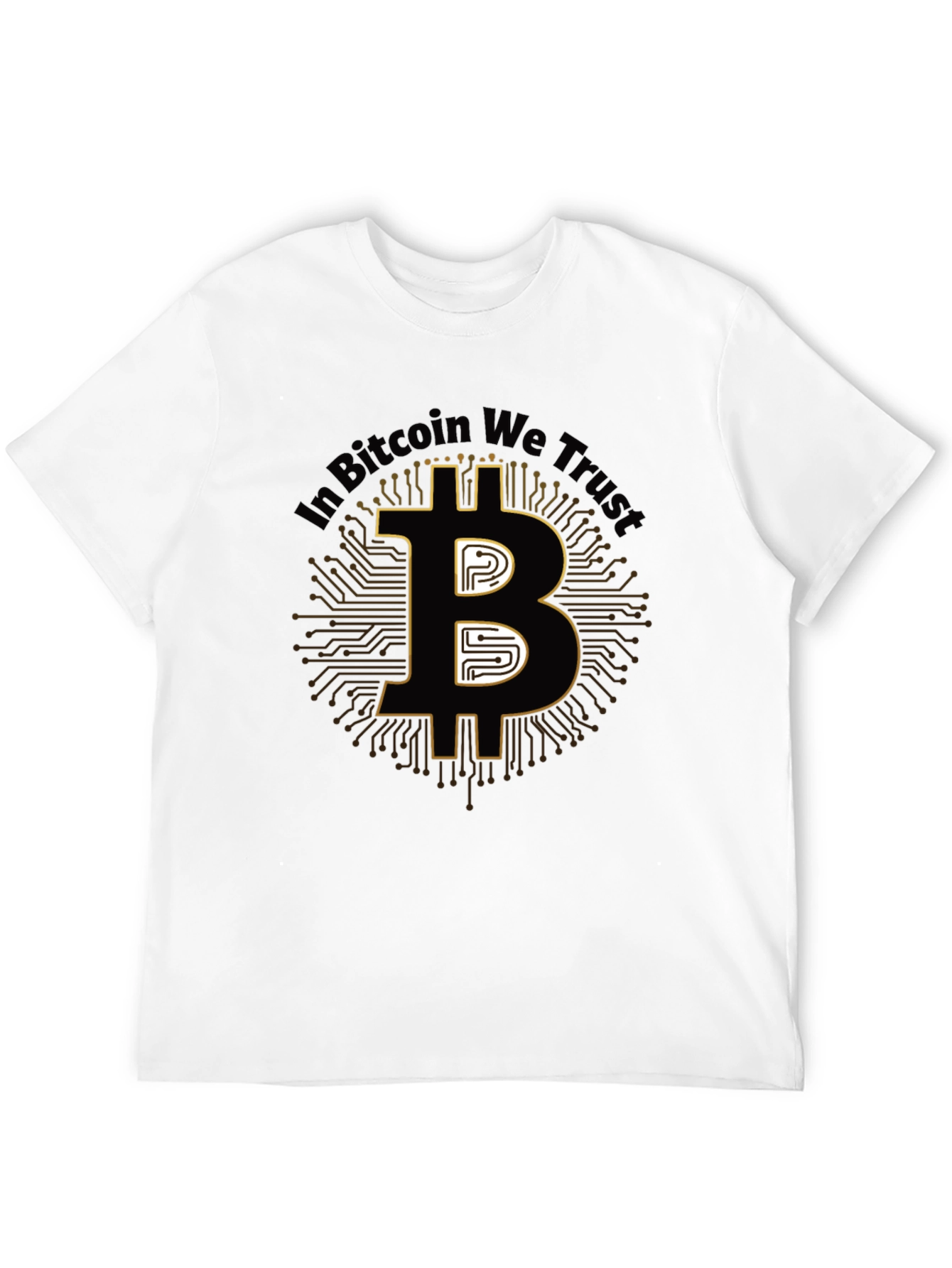 Bitcoin Trust Black T-Shirt