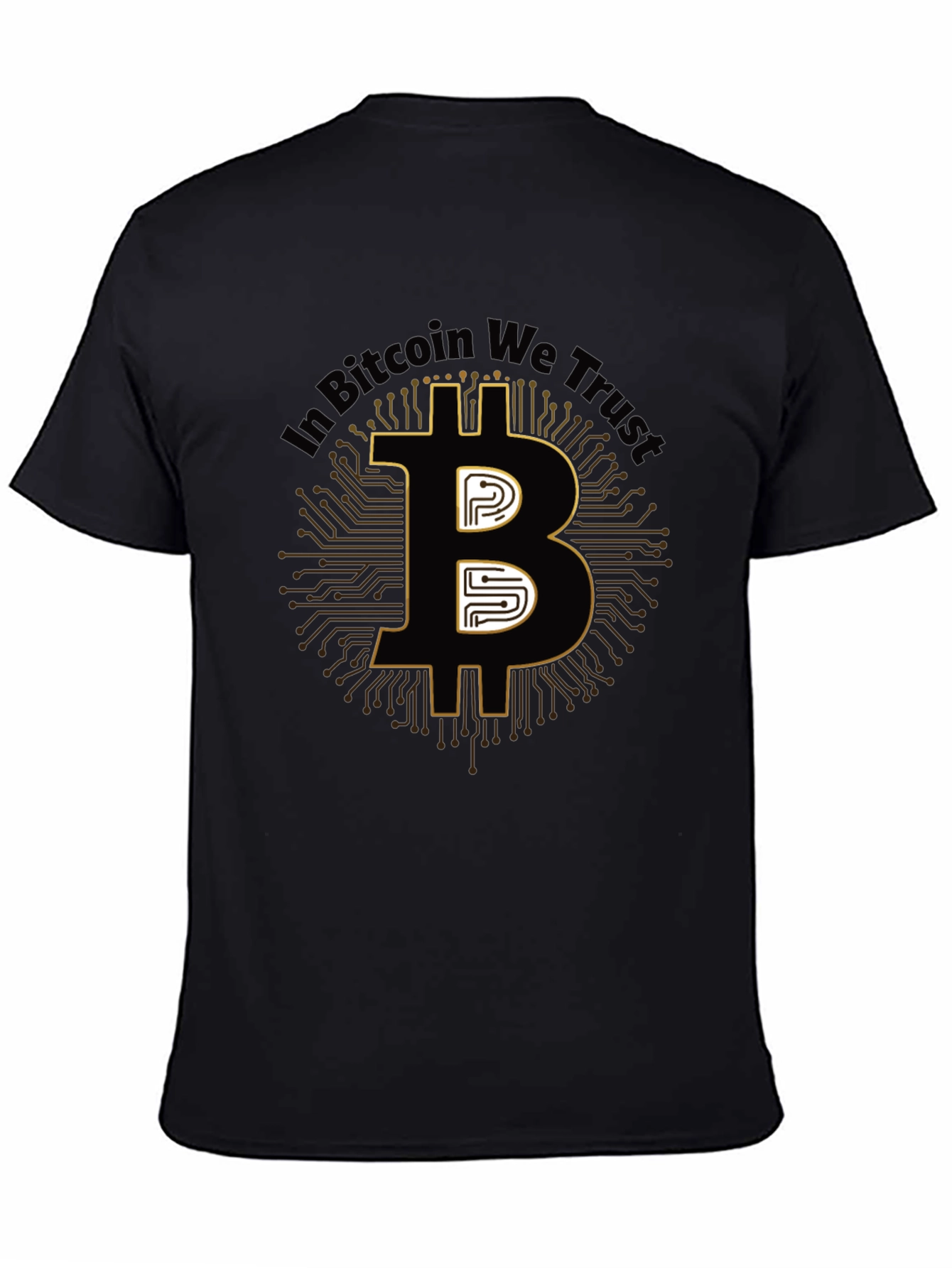 Bitcoin Trust Black T-Shirt