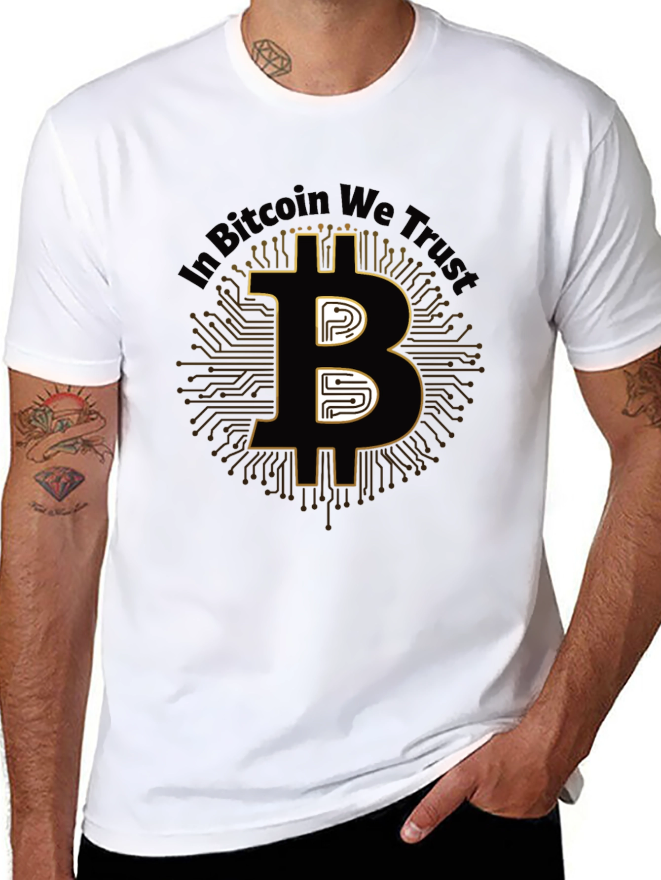 Bitcoin Trust Black T-Shirt