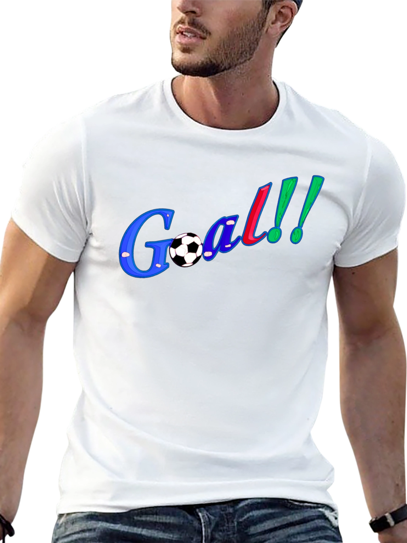 Goal! Graphic T-Shirt - Soccer Fan Tee